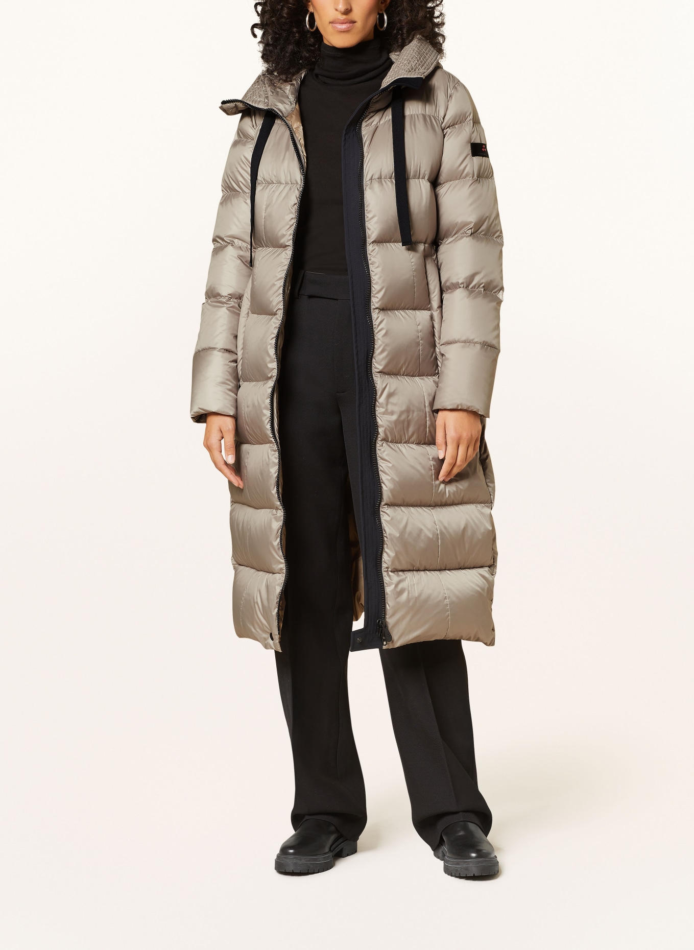 PEUTEREY Down coat NUNKI: LIGHT BROWN