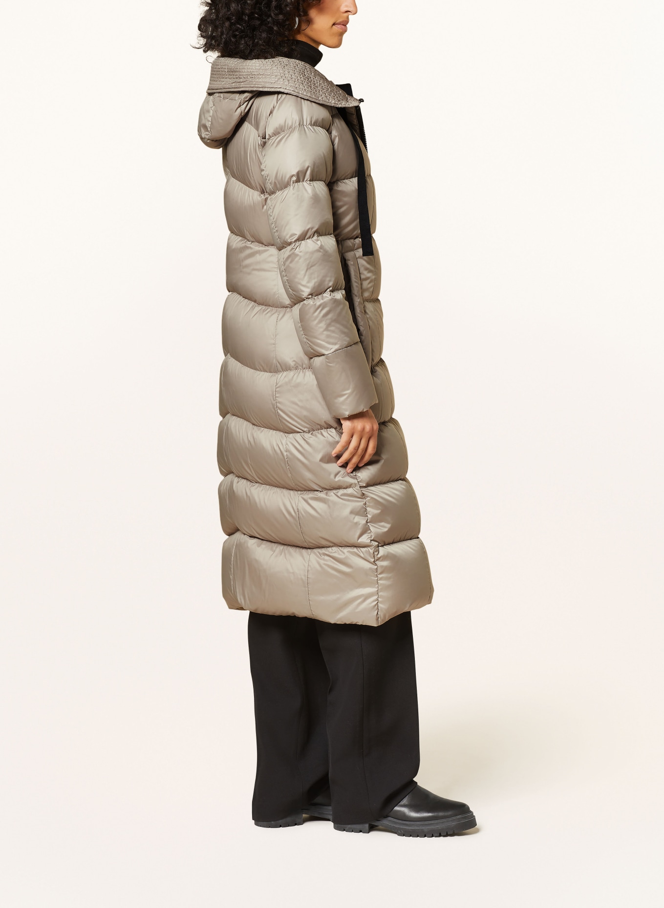 PEUTEREY Down coat NUNKI: LIGHT BROWN