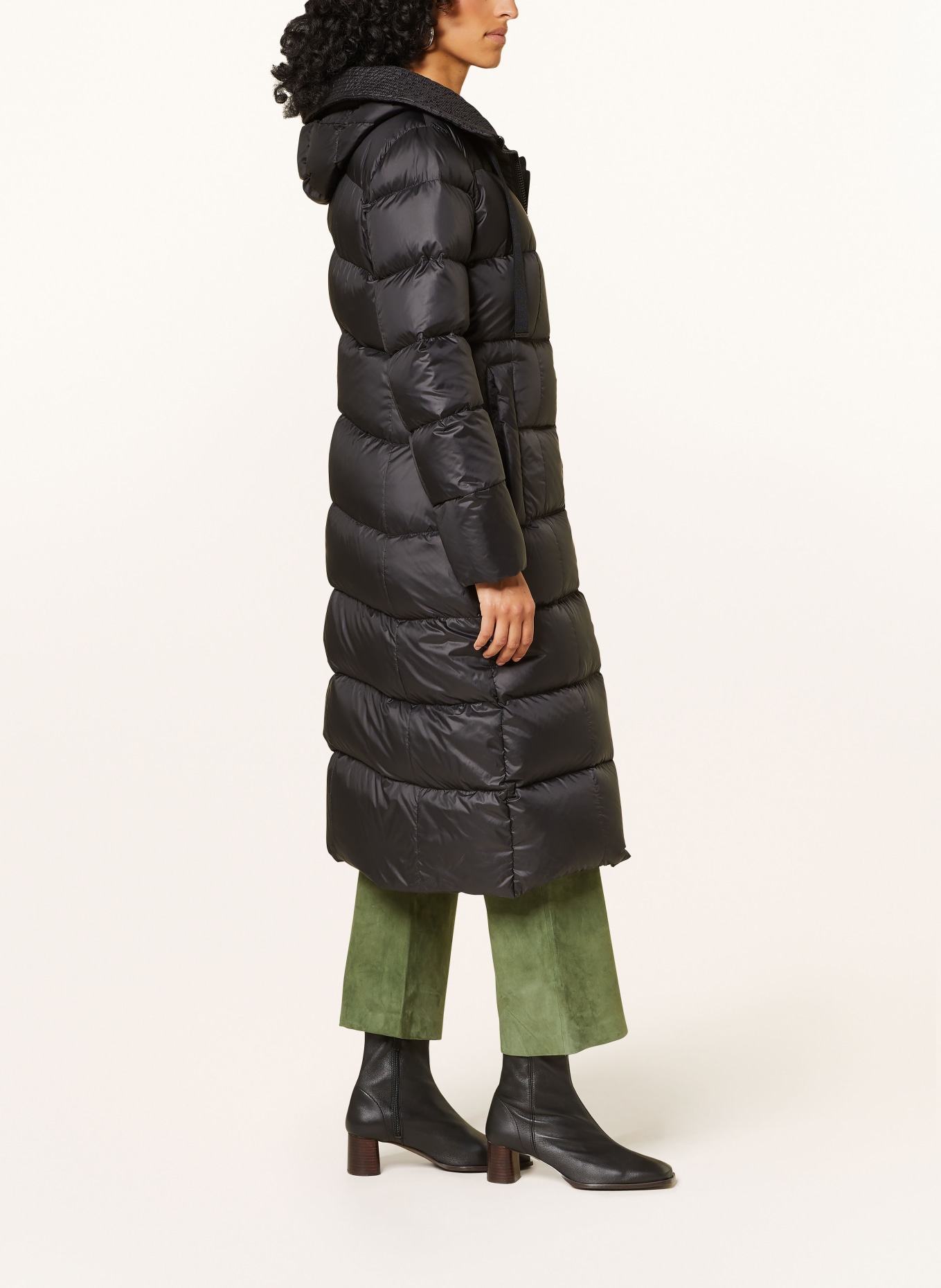 PEUTEREY Down coat NUNKI: BLACK (Image 4)