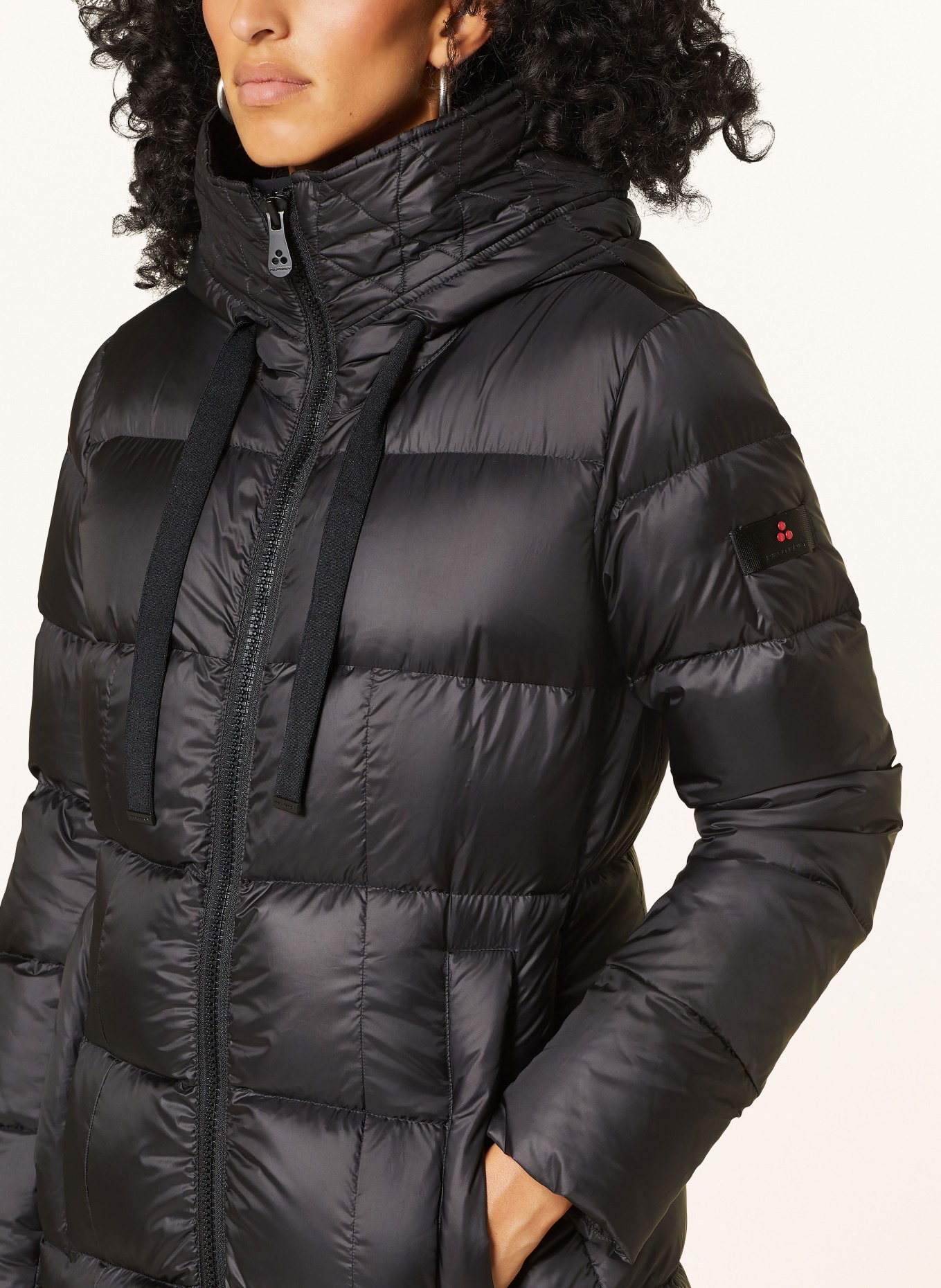 PEUTEREY Down coat NUNKI: BLACK (Image 6)