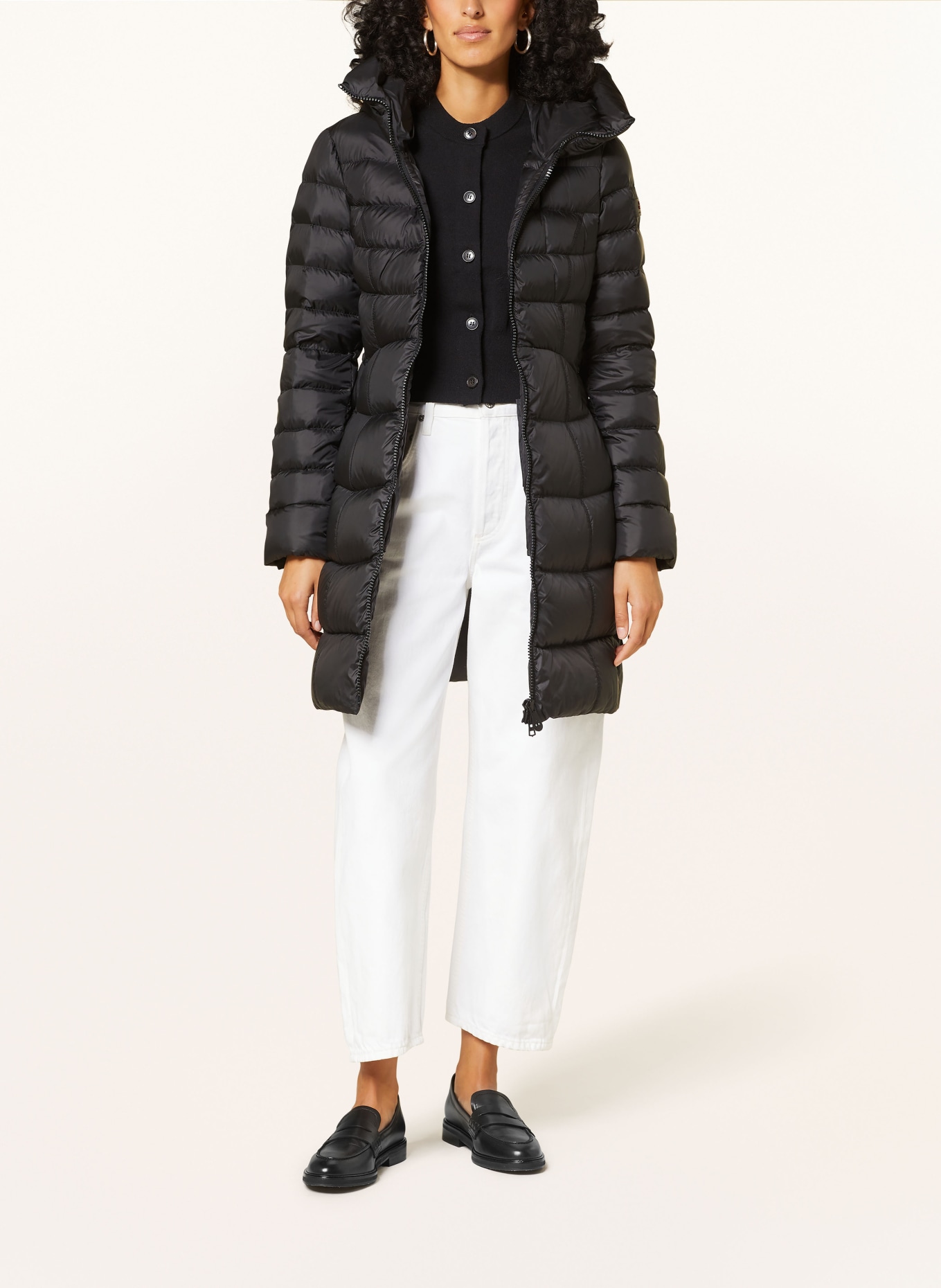 PEUTEREY Down coat LEVARIA: BLACK