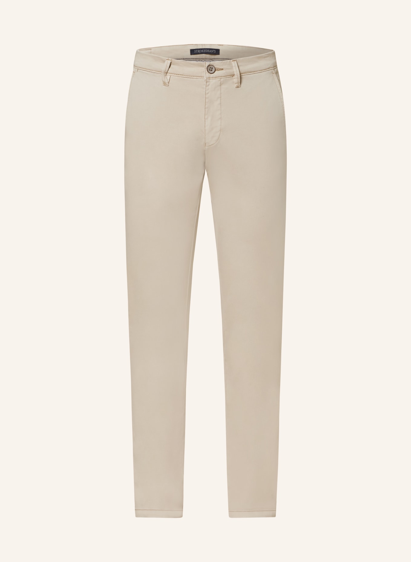 STROKESMAN'S Chinos, Color: LIGHT BROWN (Image 1)