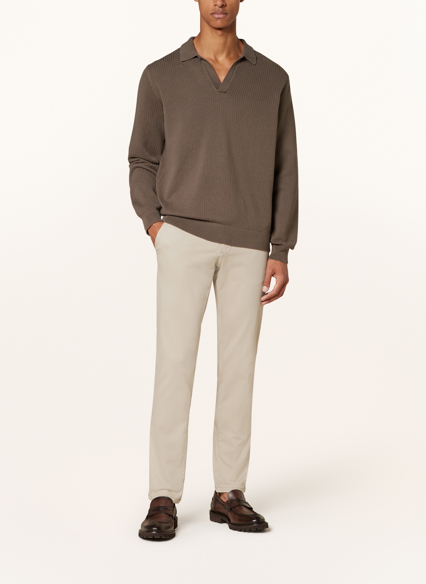 STROKESMAN'S Chinos, Color: LIGHT BROWN (Image 2)