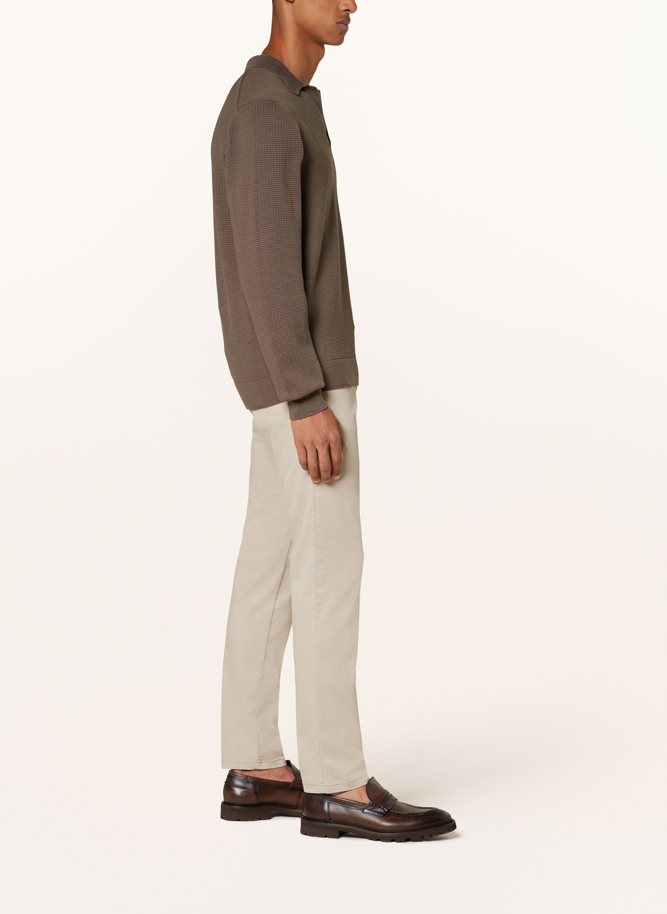 STROKESMAN'S Chinos, Color: LIGHT BROWN (Image 4)