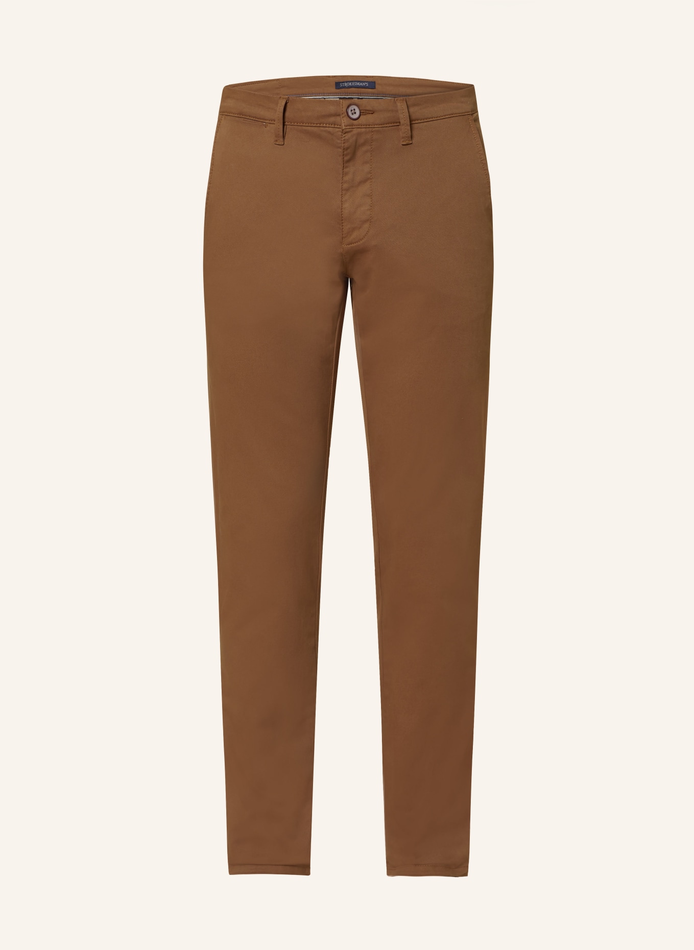 STROKESMAN'S Chinos, Color: BROWN (Image 1)