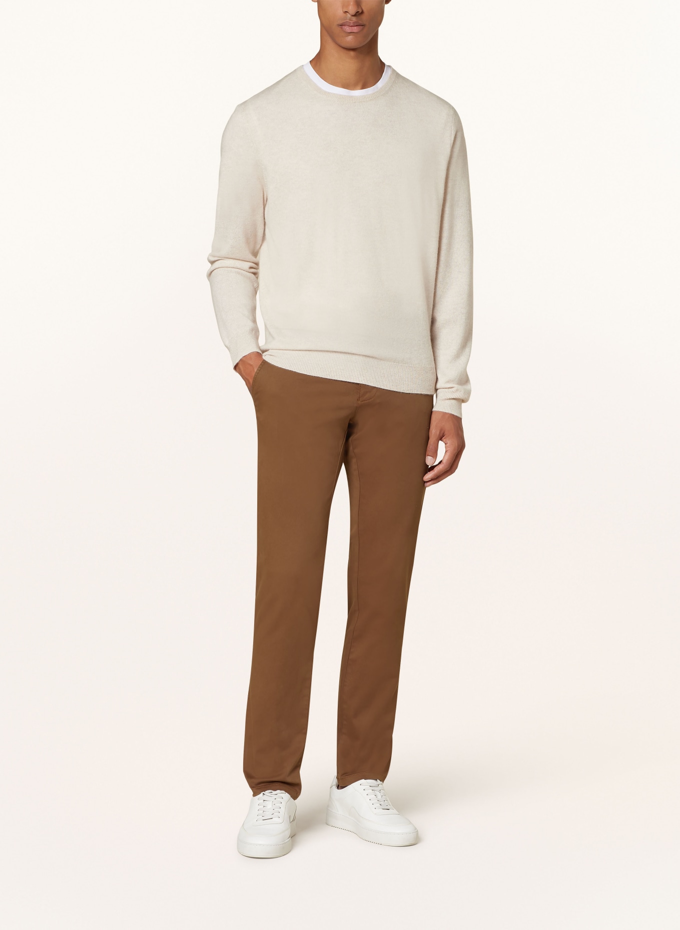 STROKESMAN'S Chinos, Color: BROWN (Image 2)