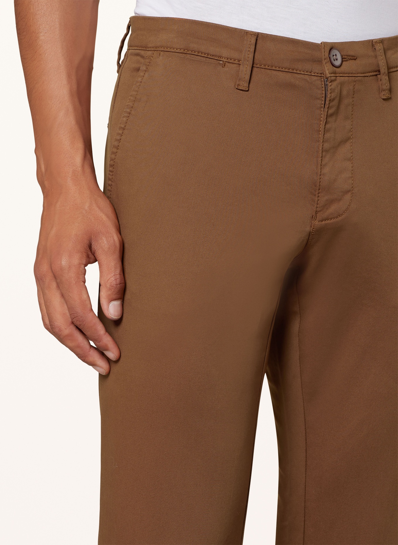 STROKESMAN'S Chinos, Color: BROWN (Image 5)