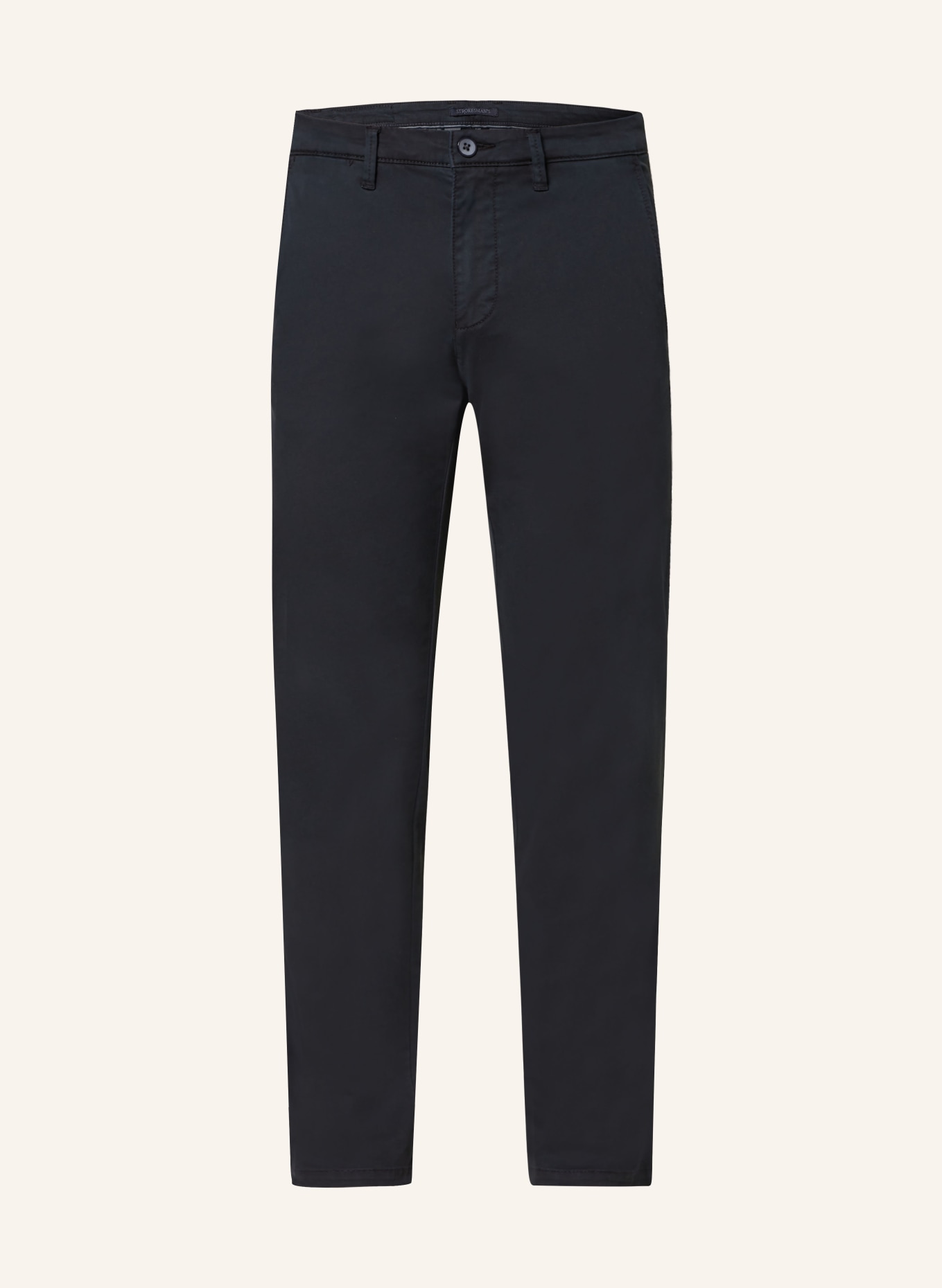 STROKESMAN'S Chinos, Color: DARK BLUE (Image 1)