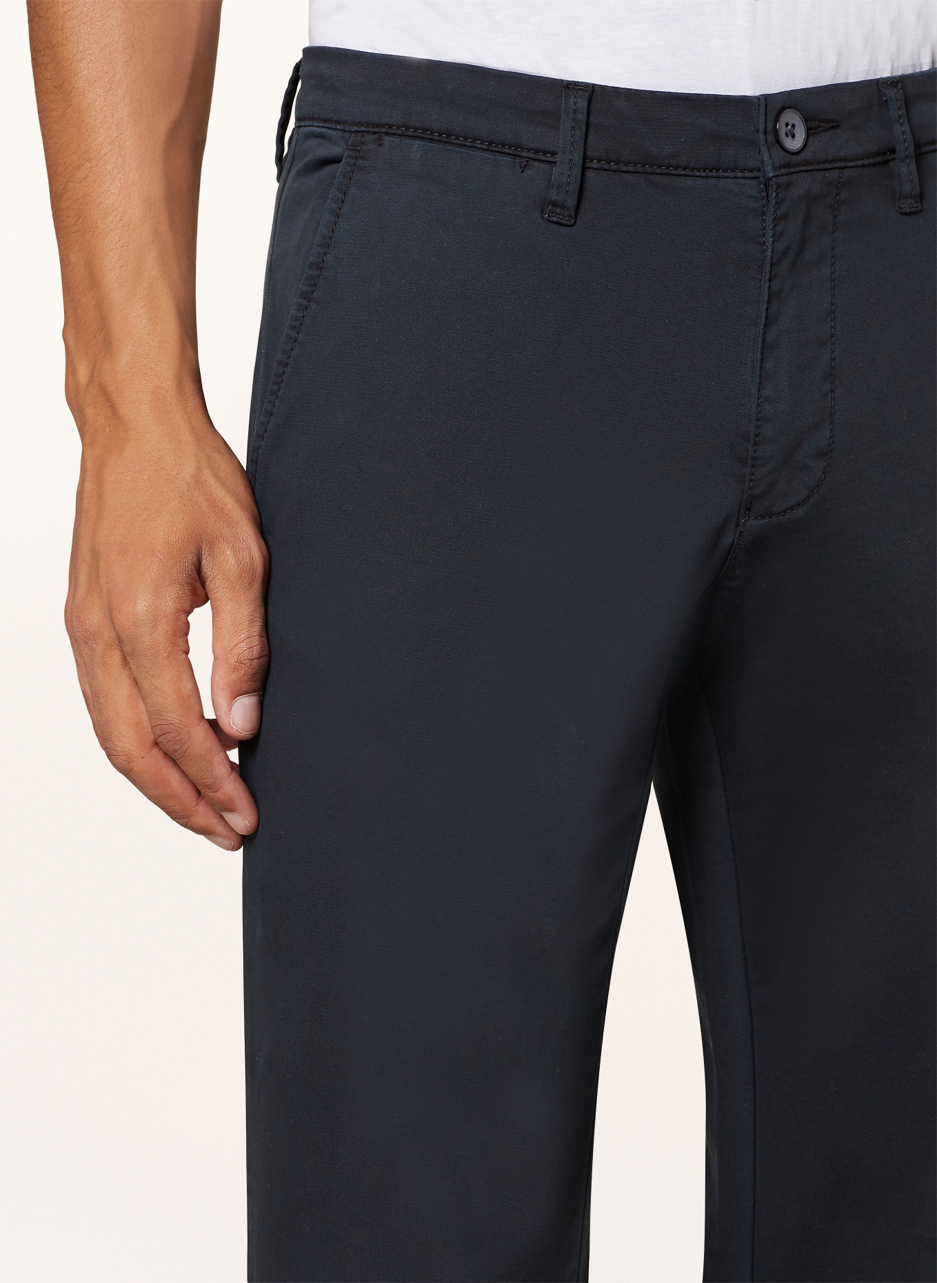 STROKESMAN'S Chinos, Color: DARK BLUE (Image 5)