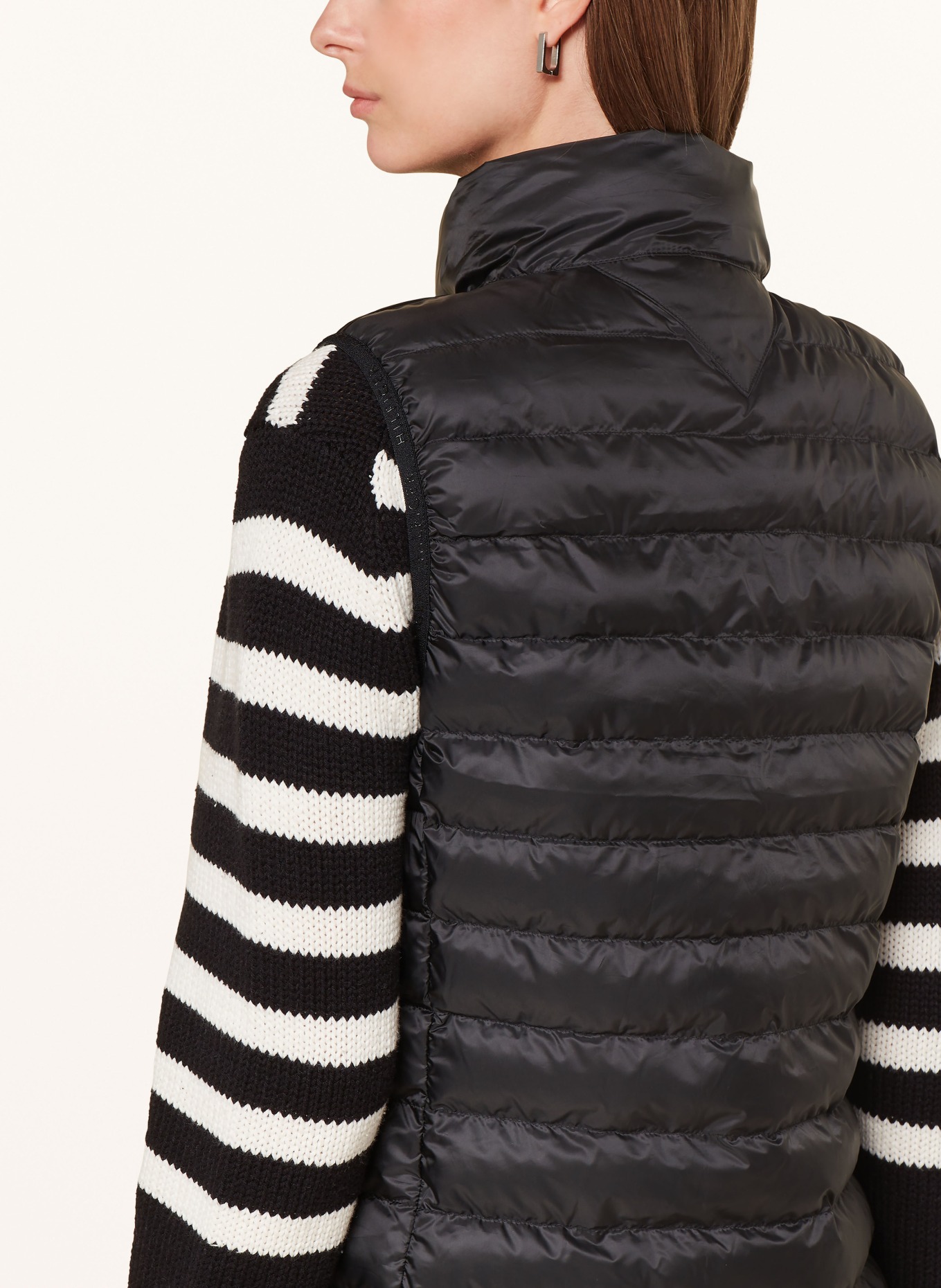 TOMMY HILFIGER Quilted vest with removable hood