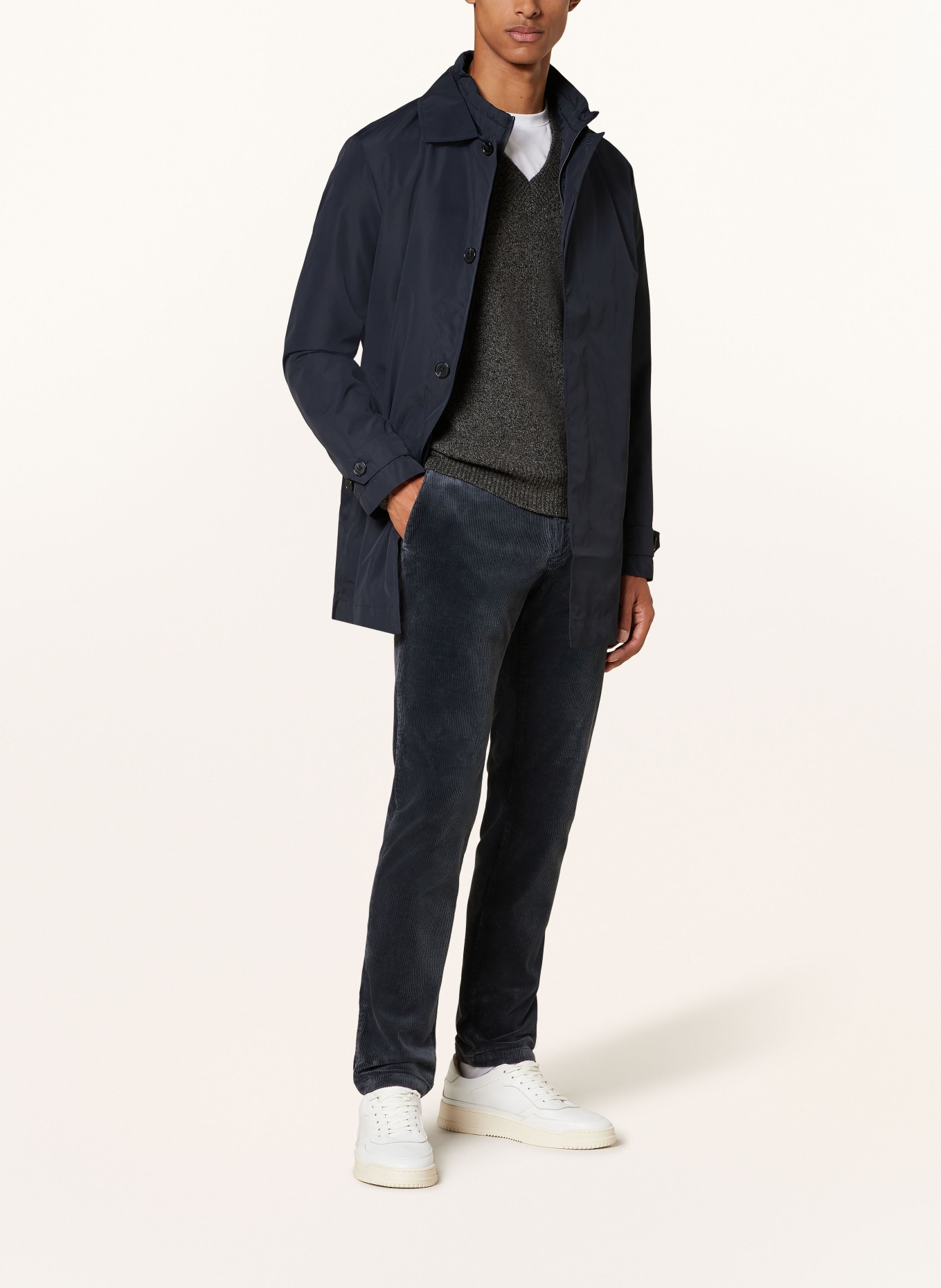 PAUL Cordchino Comfort Fit: DUNKELBLAU