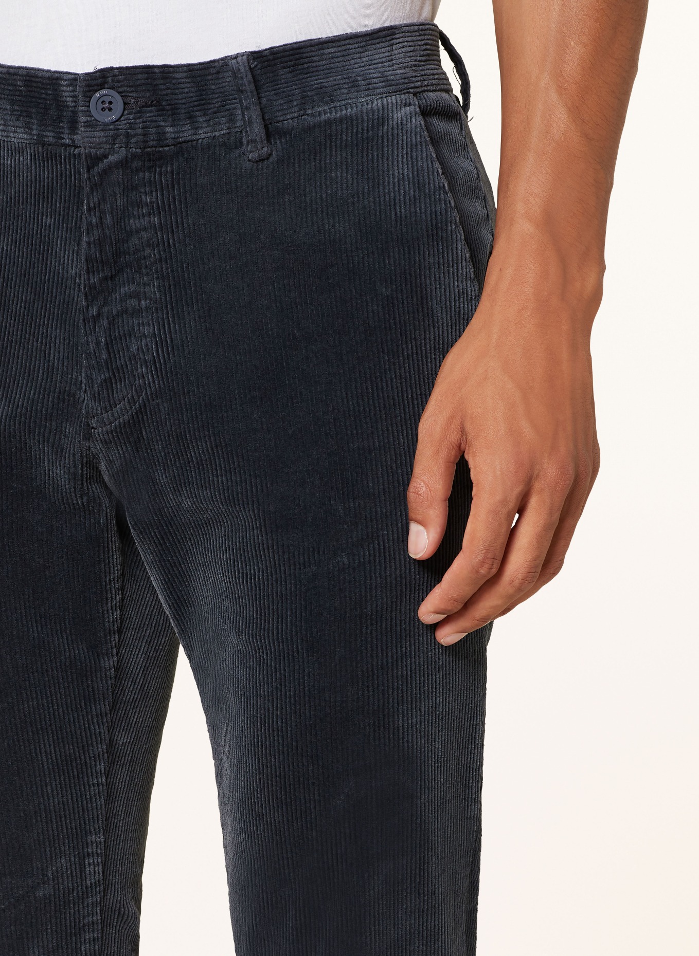 PAUL Cordchino Comfort Fit: DUNKELBLAU