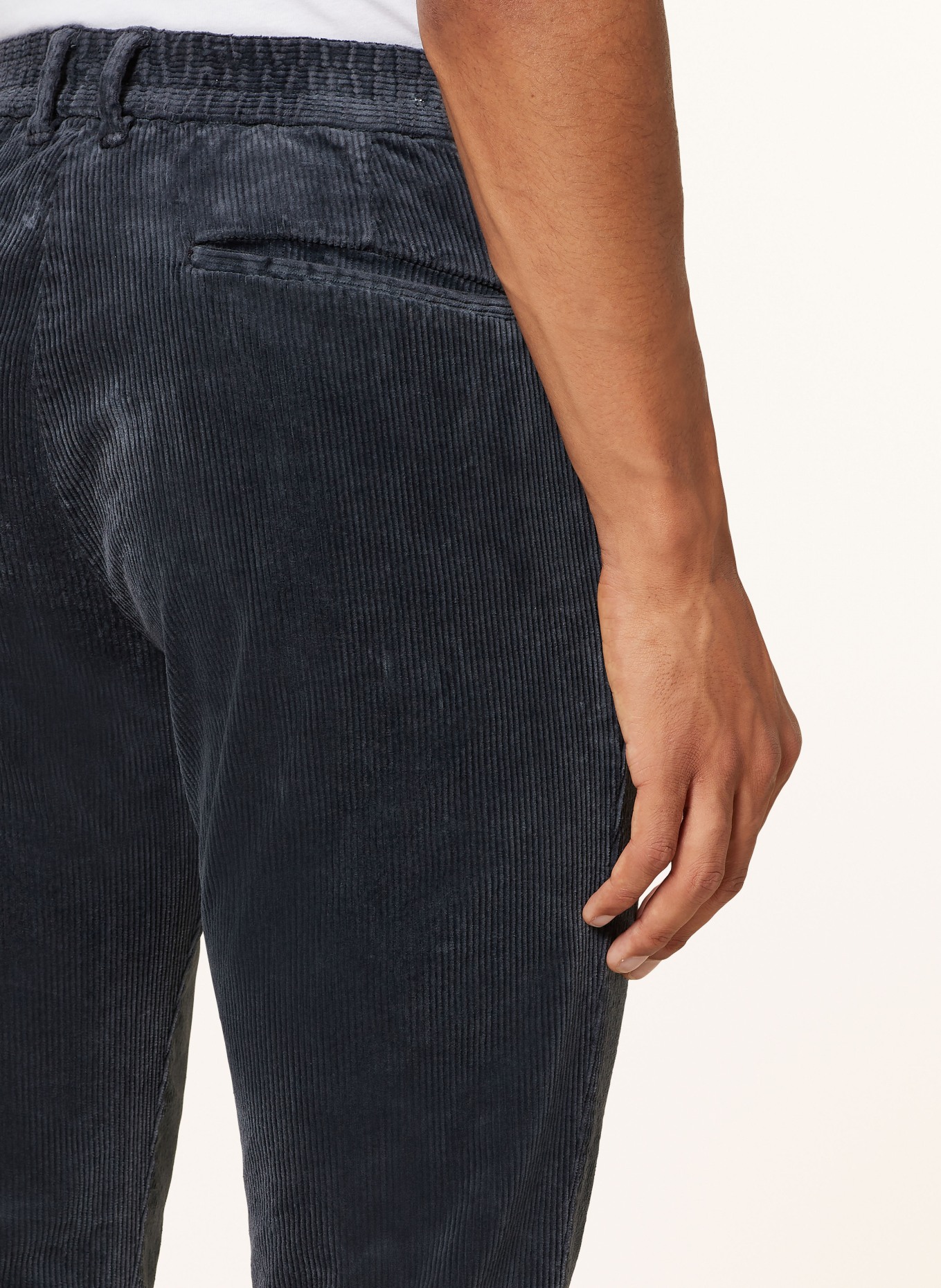 PAUL Cordchino Comfort Fit: DUNKELBLAU