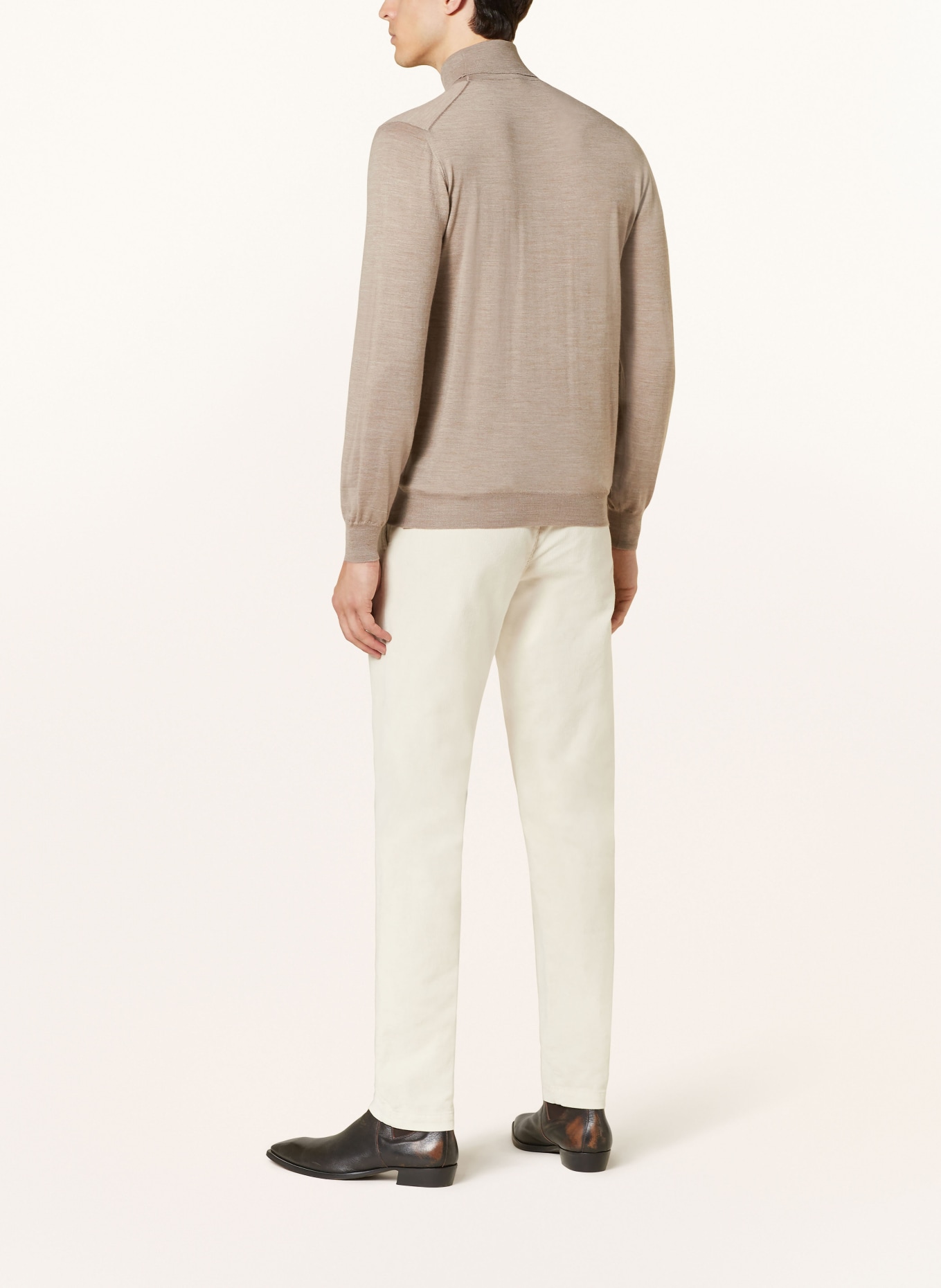 FEDELI Rollkragenpullover, Farbe: BEIGE (Bild 3)