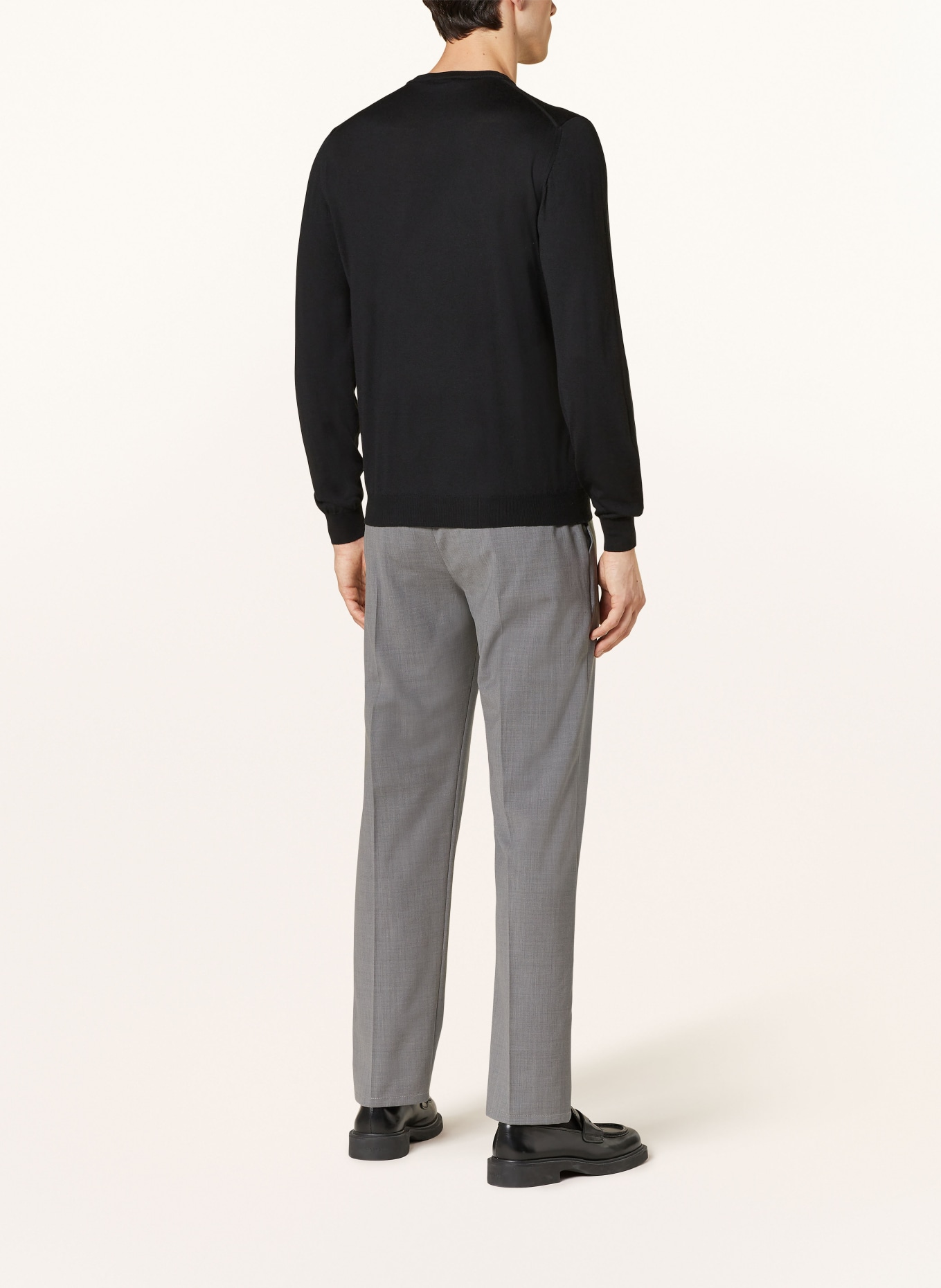 FEDELI Sweter: CZARNY