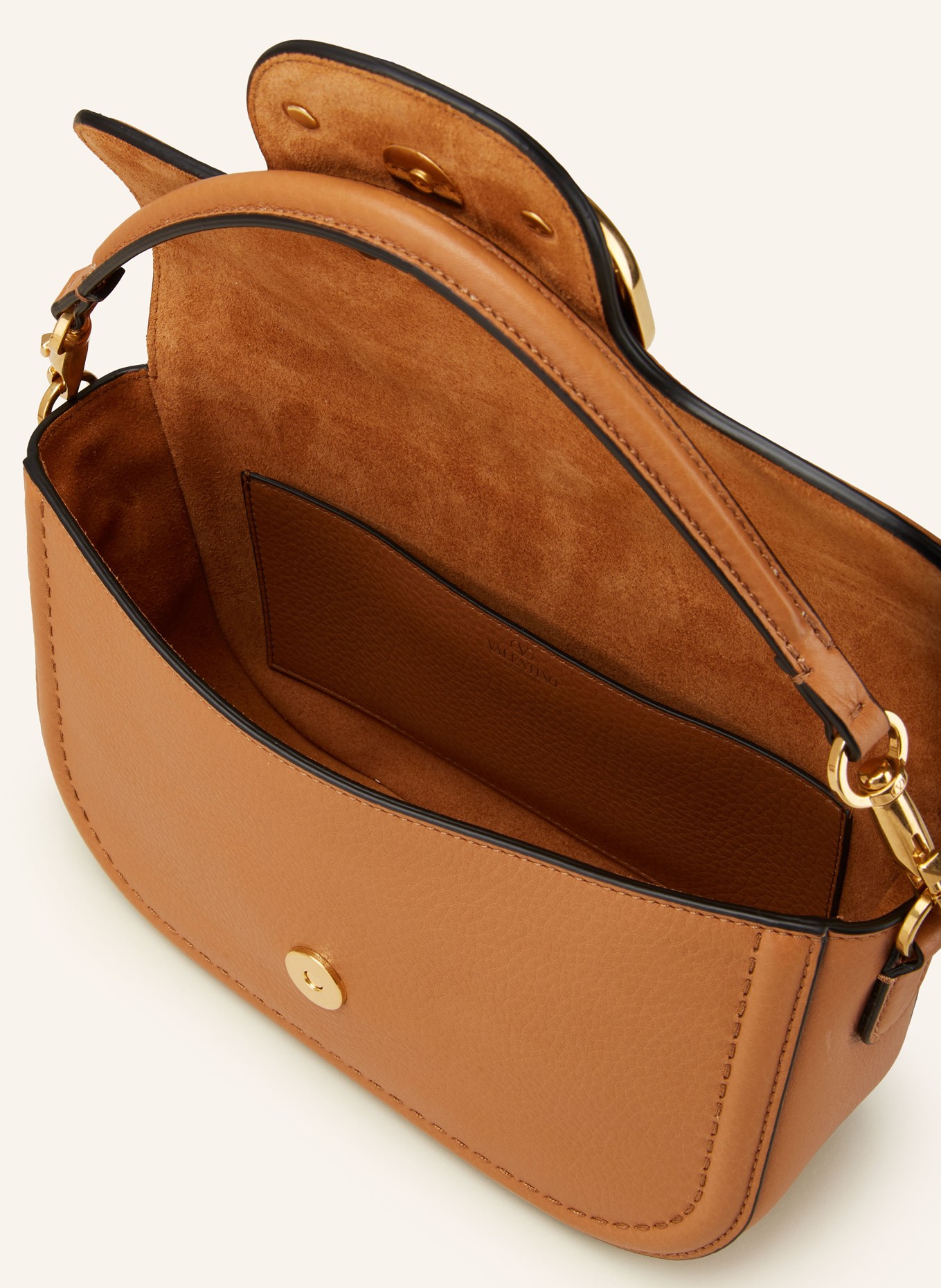 VALENTINO GARAVANI Crossbody bag VLOGO ALLTIME, Color: CAMEL (Image 3)