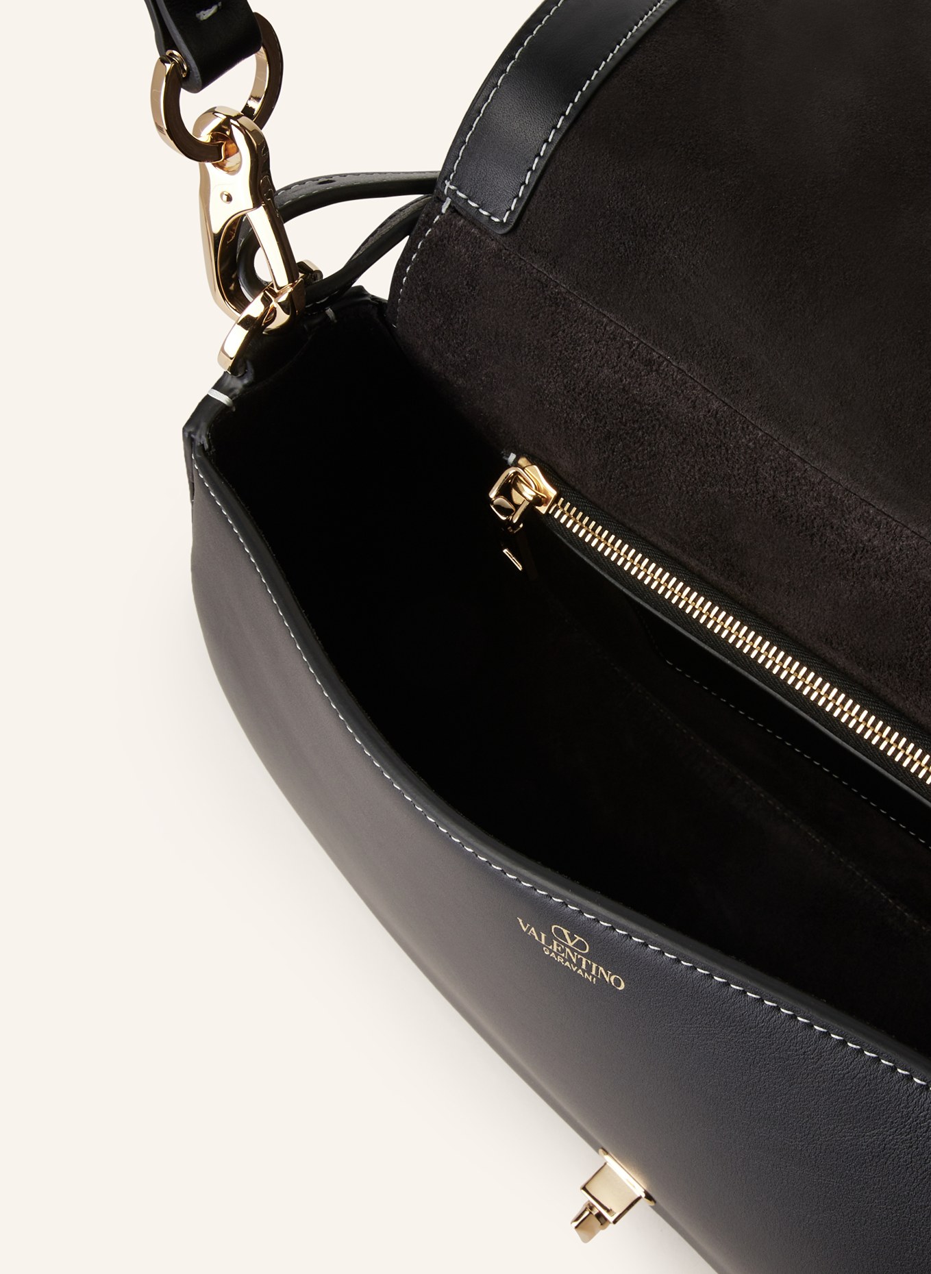 VALENTINO GARAVANI Crossbody bag VLOGO: BLACK