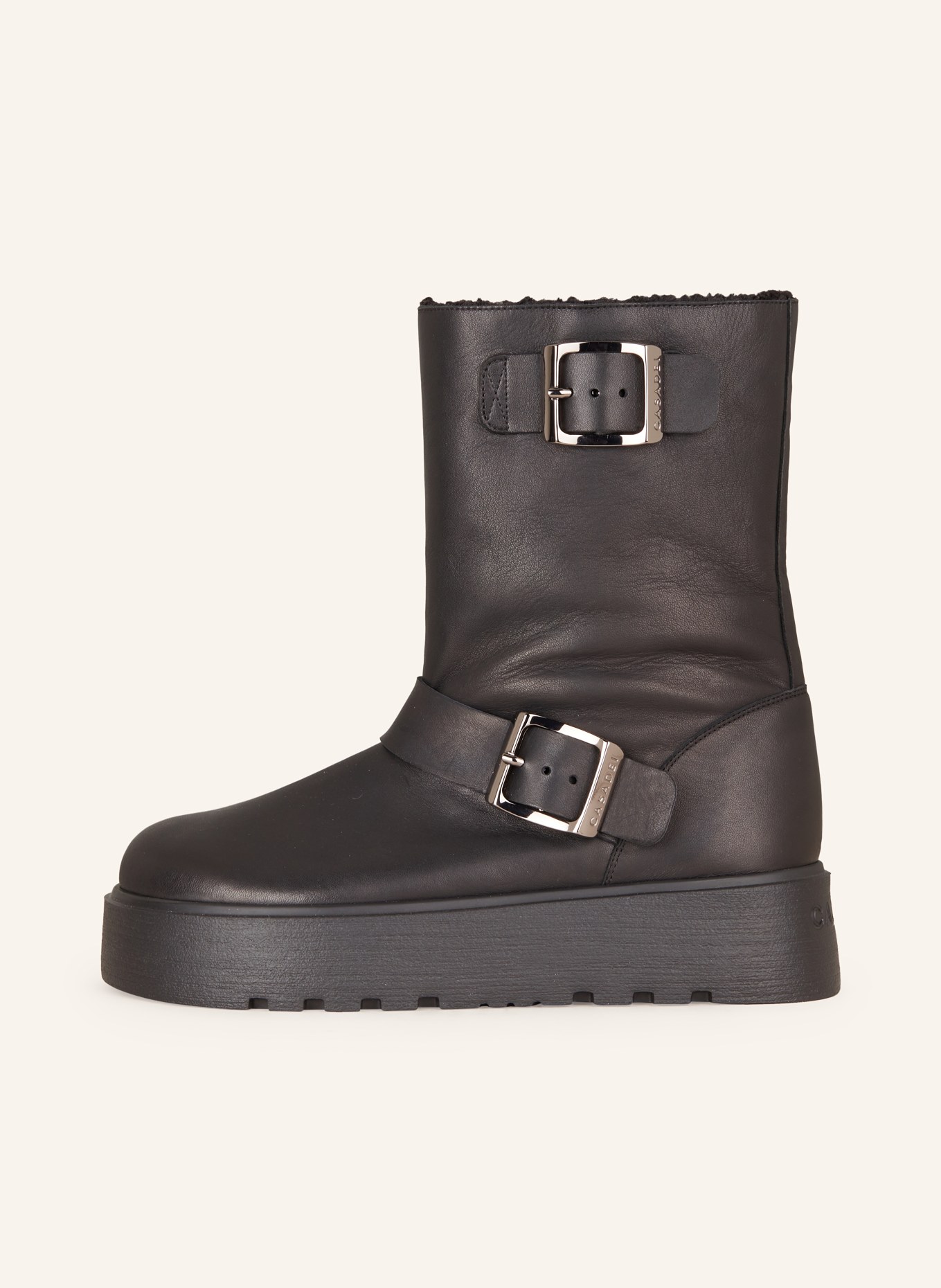 CASADEI Biker boots ALE: BLACK