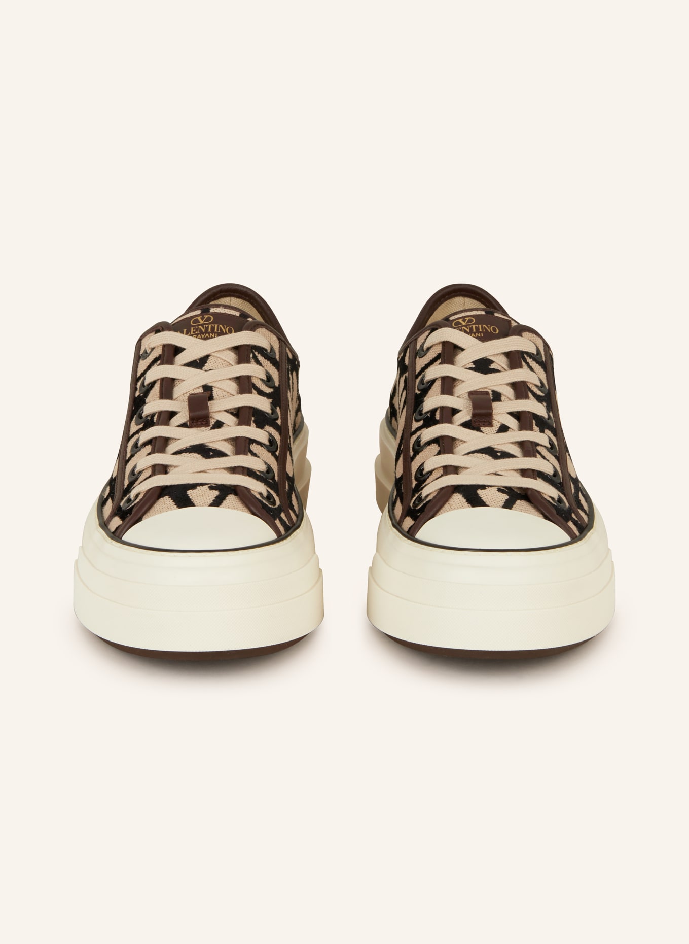 VALENTINO GARAVANI Sneakers TOILE ICONOGRAPHE in cream