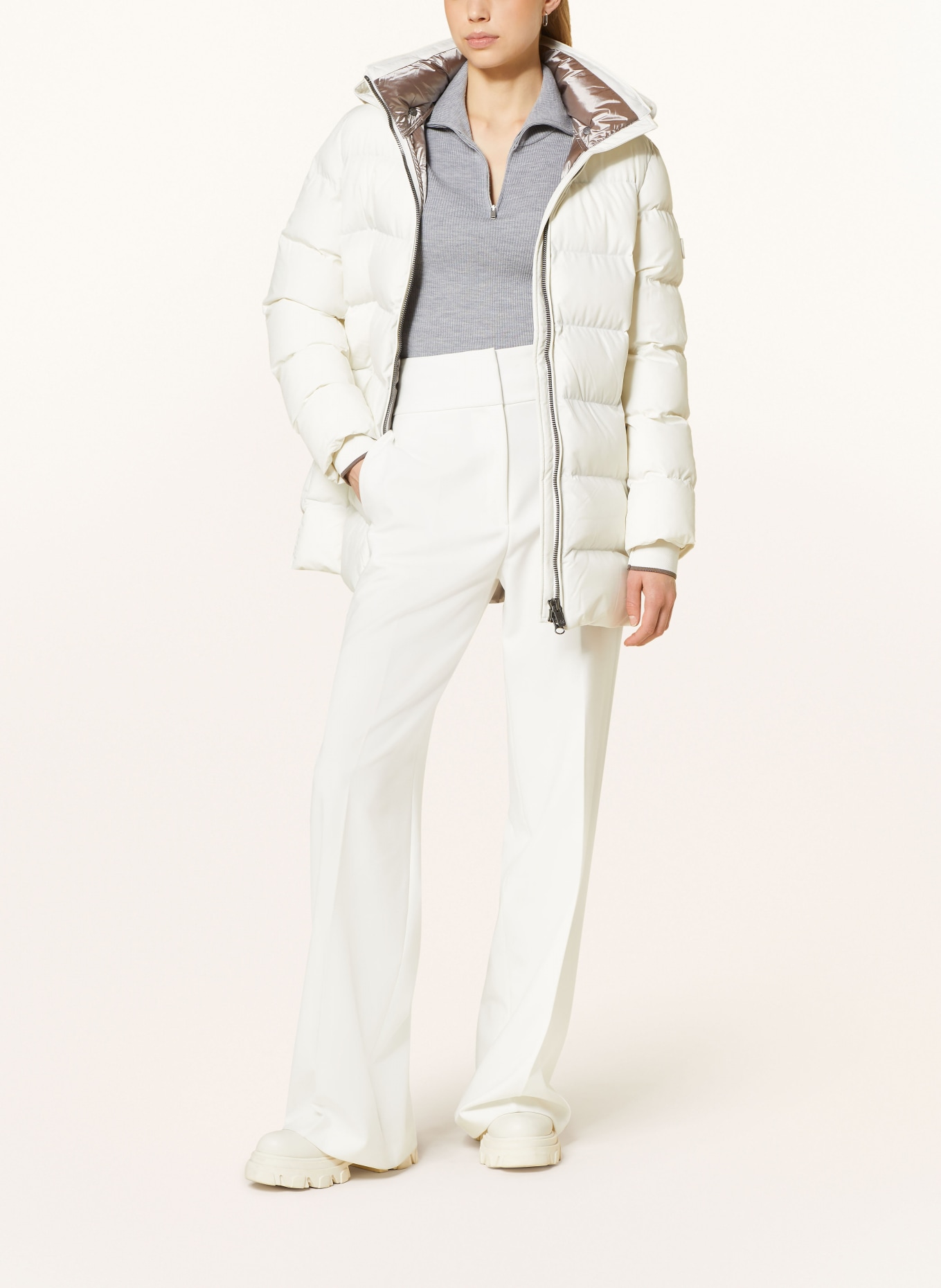 WELLENSTEYN Steppjacke GOLDMINE MEDIUM mit DUPONT™ SORONA®-Isolierung: BEIGE