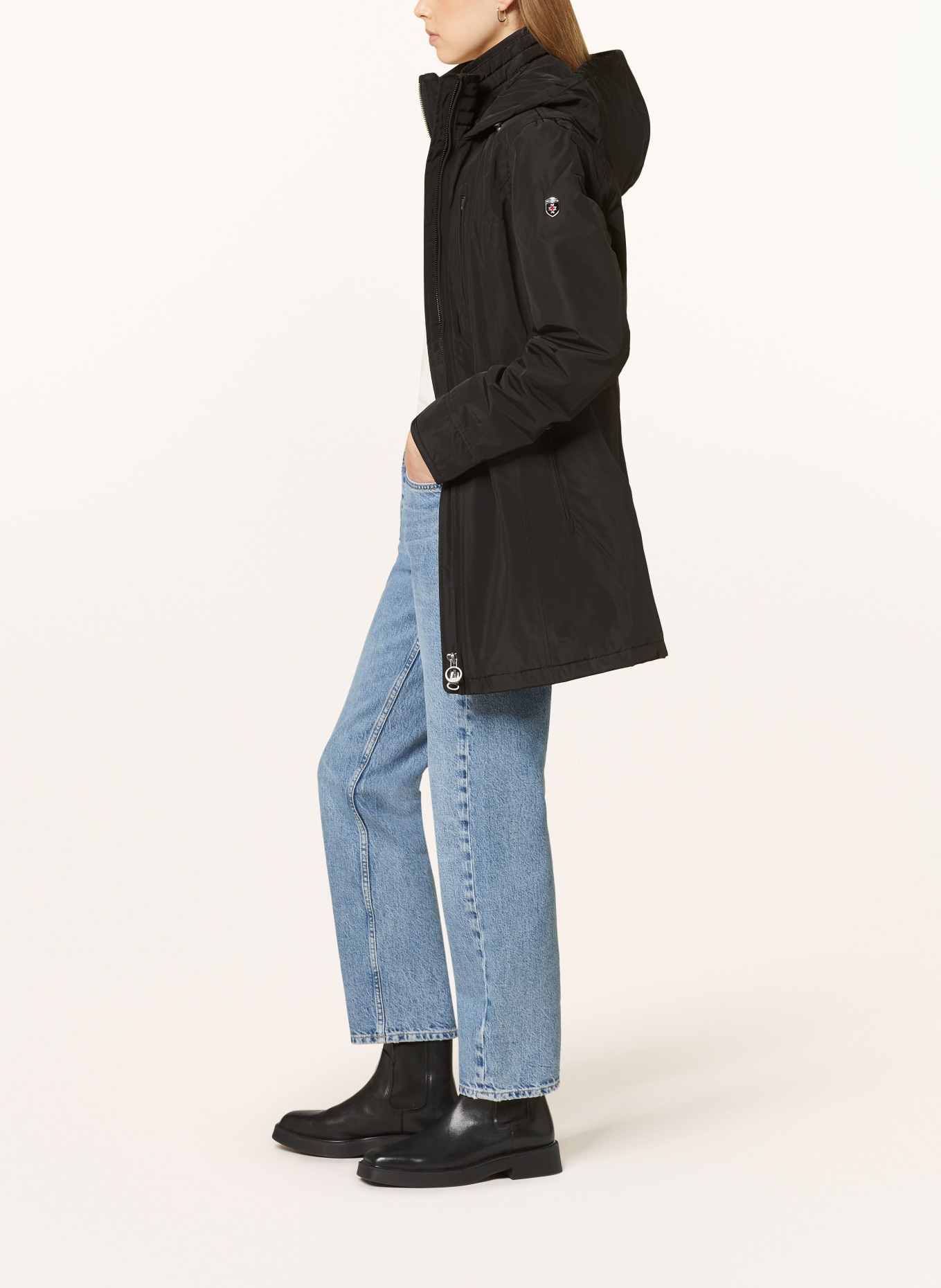 WELLENSTEYN Parka STOCKHOLM: SCHWARZ