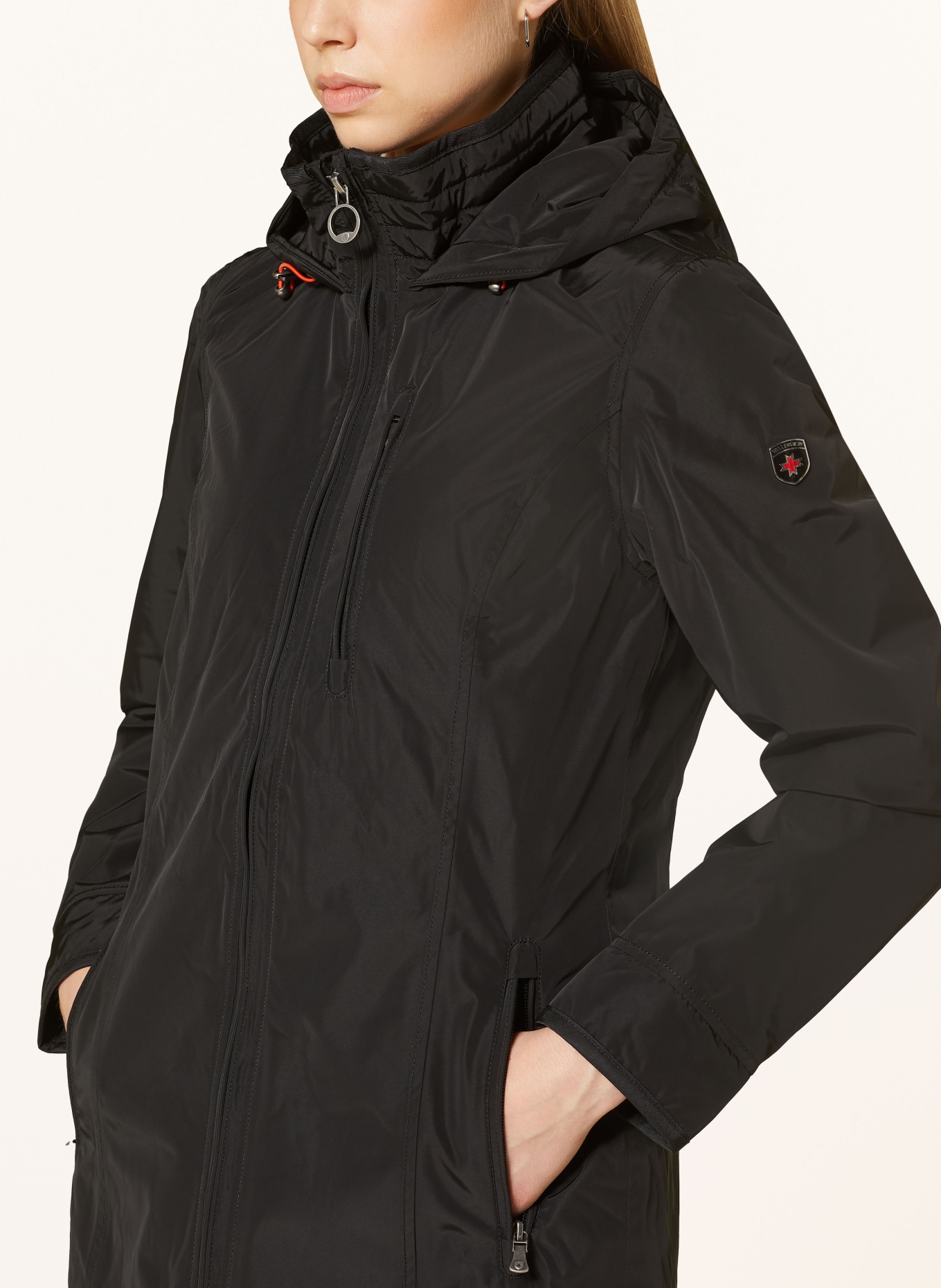 WELLENSTEYN Parka STOCKHOLM: SCHWARZ