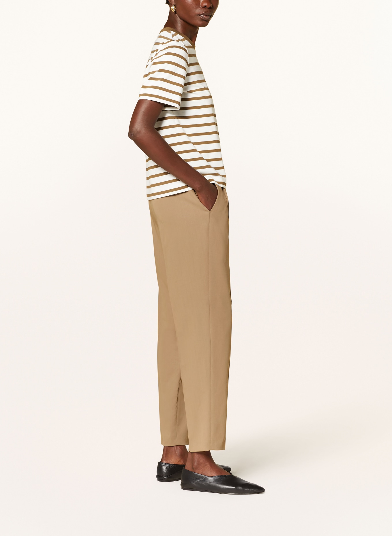 windsor. 7/8 pants, Color: OLIVE (Image 4)