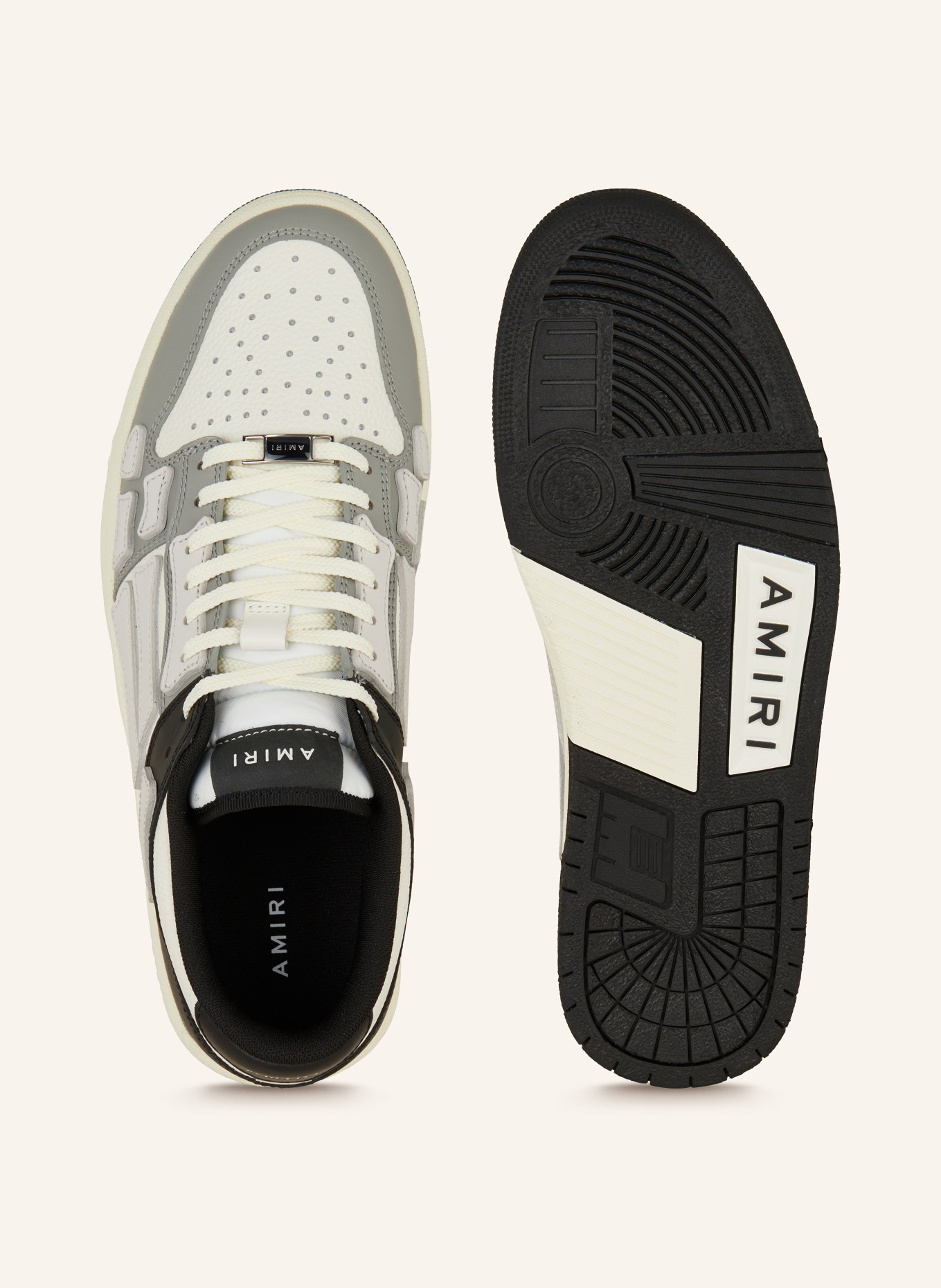 AMIRI Sneakers: WHITE / GRAY / BLACK