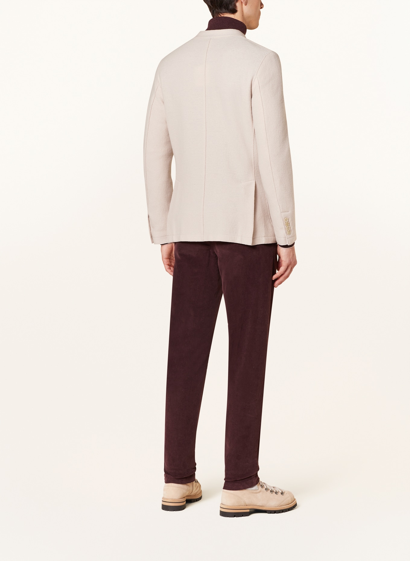 eleventy Tailored jacket bleu extra slim fit, Color: NUDE (Image 3)