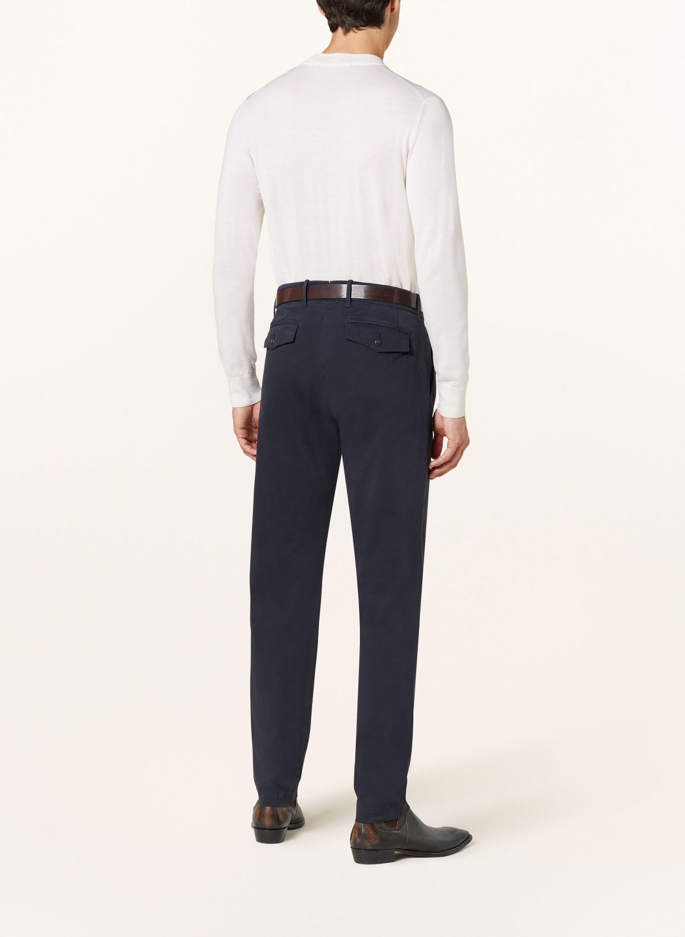 eleventy Chinos extra slim fit, Color: DARK BLUE (Image 3)