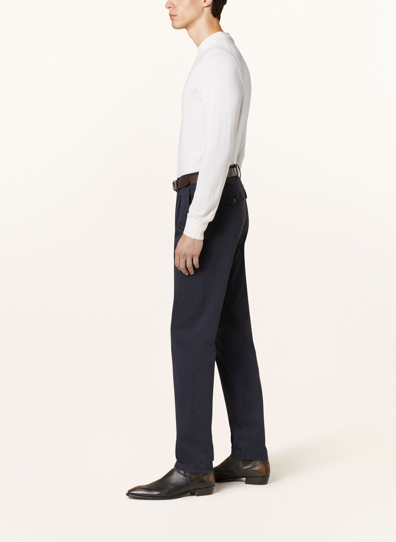 eleventy Chinos extra slim fit, Color: DARK BLUE (Image 4)