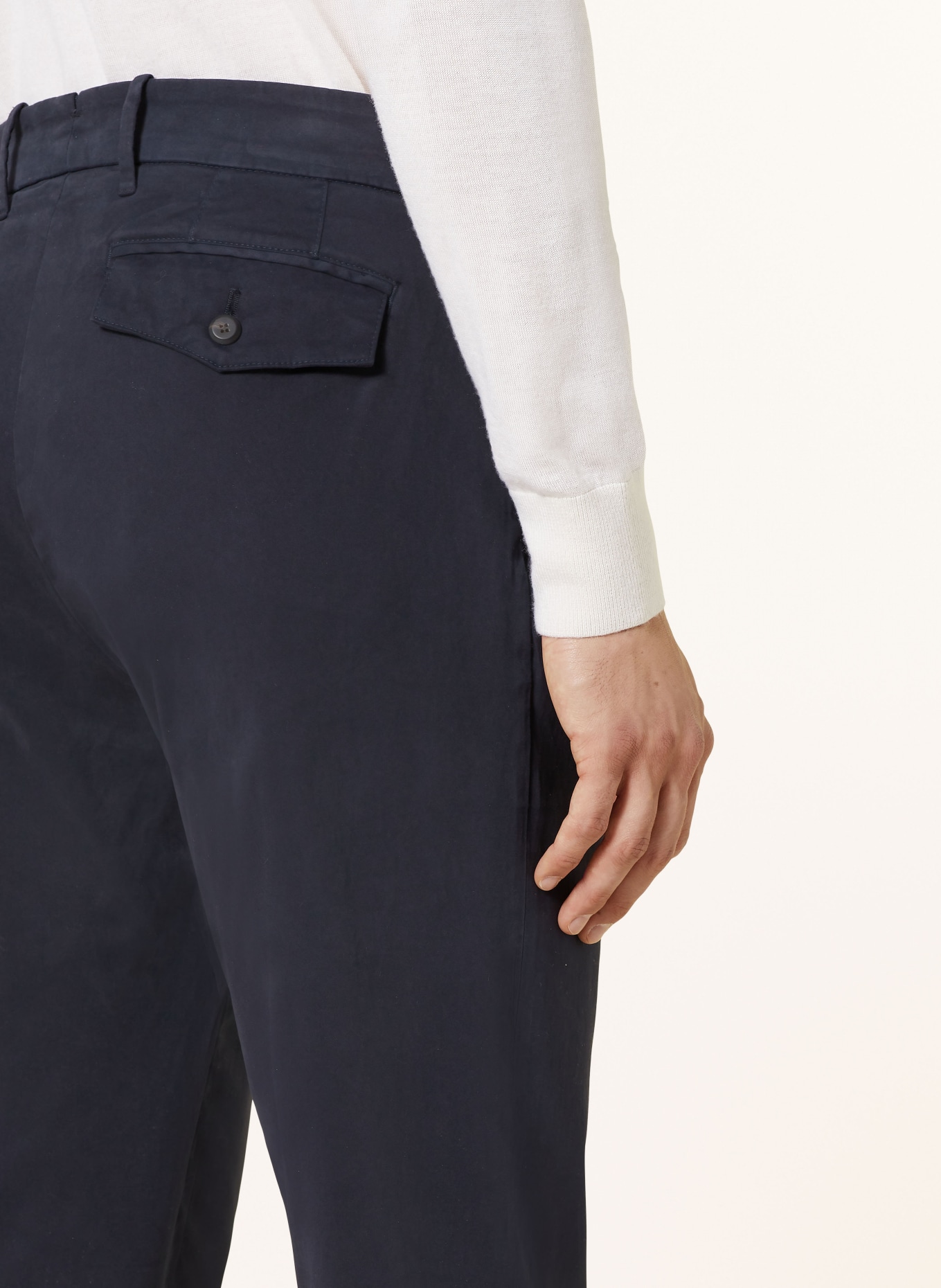 eleventy Chinos extra slim fit, Color: DARK BLUE (Image 6)