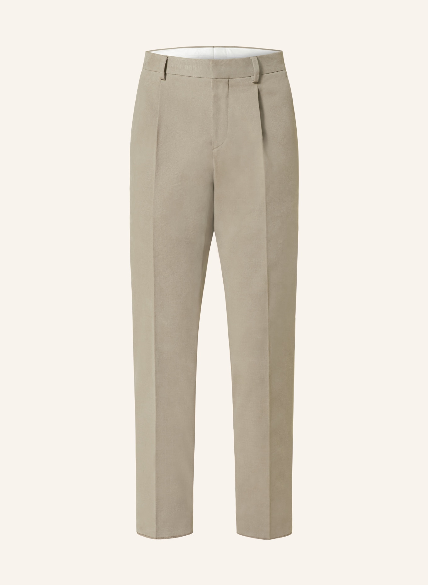 LARDINI Trousers regular fit, Color: BEIGE (Image 1)