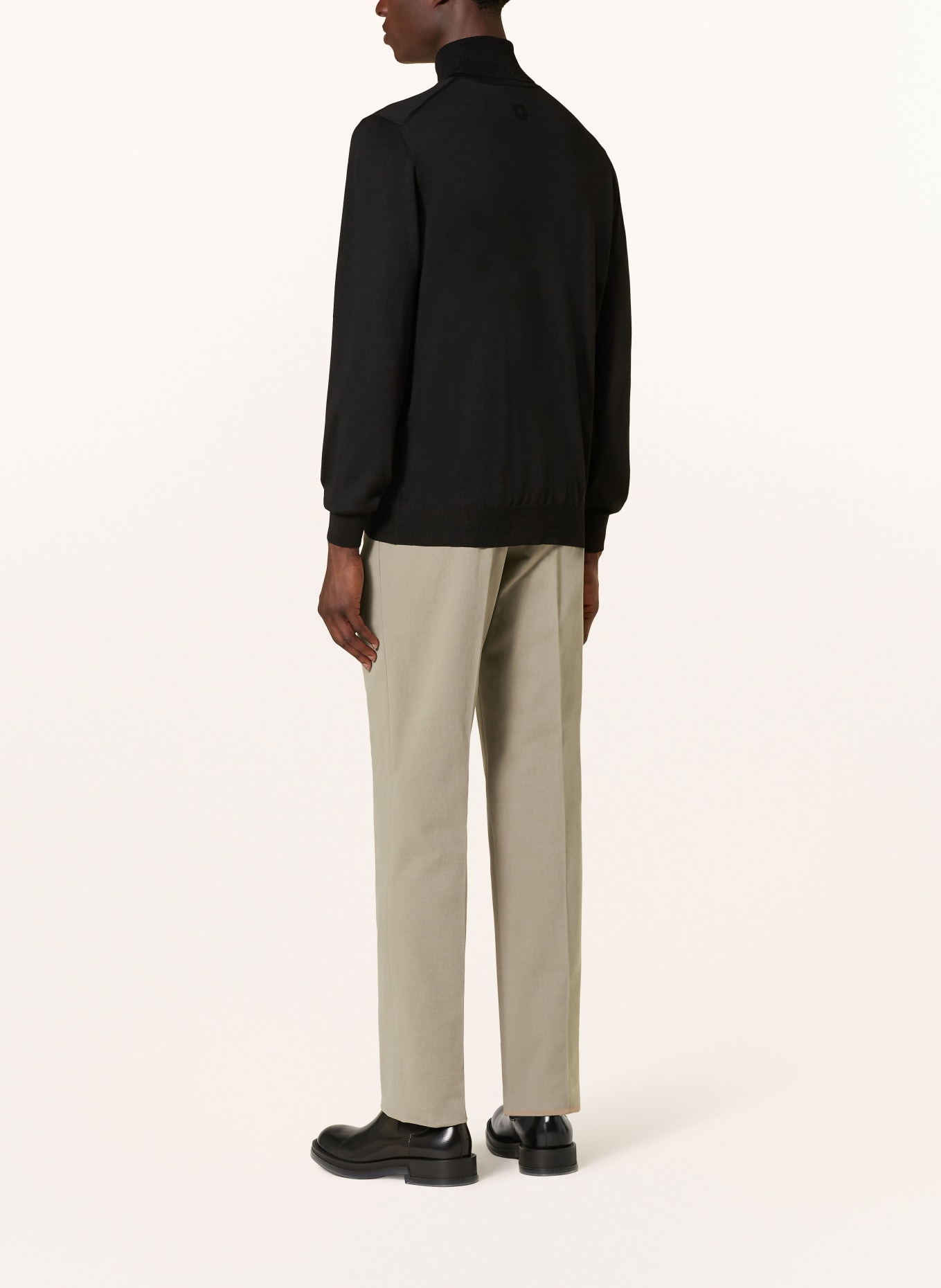 LARDINI Trousers regular fit, Color: BEIGE (Image 3)