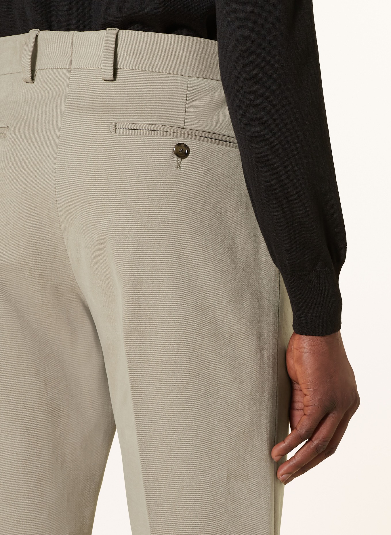 LARDINI Hose Regular Fit, Farbe: BEIGE (Bild 6)