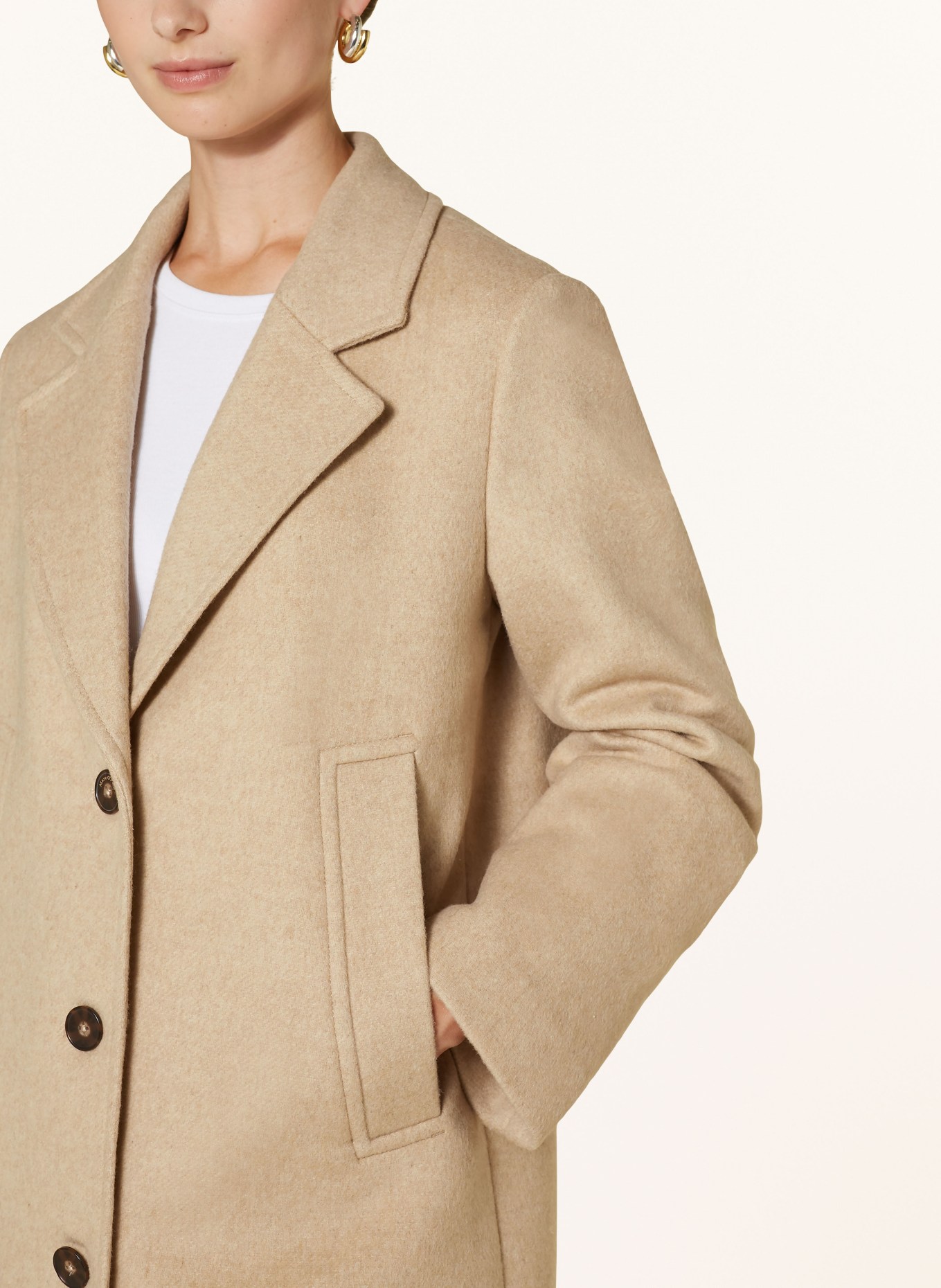 Marc O'Polo Mantel: CAMEL