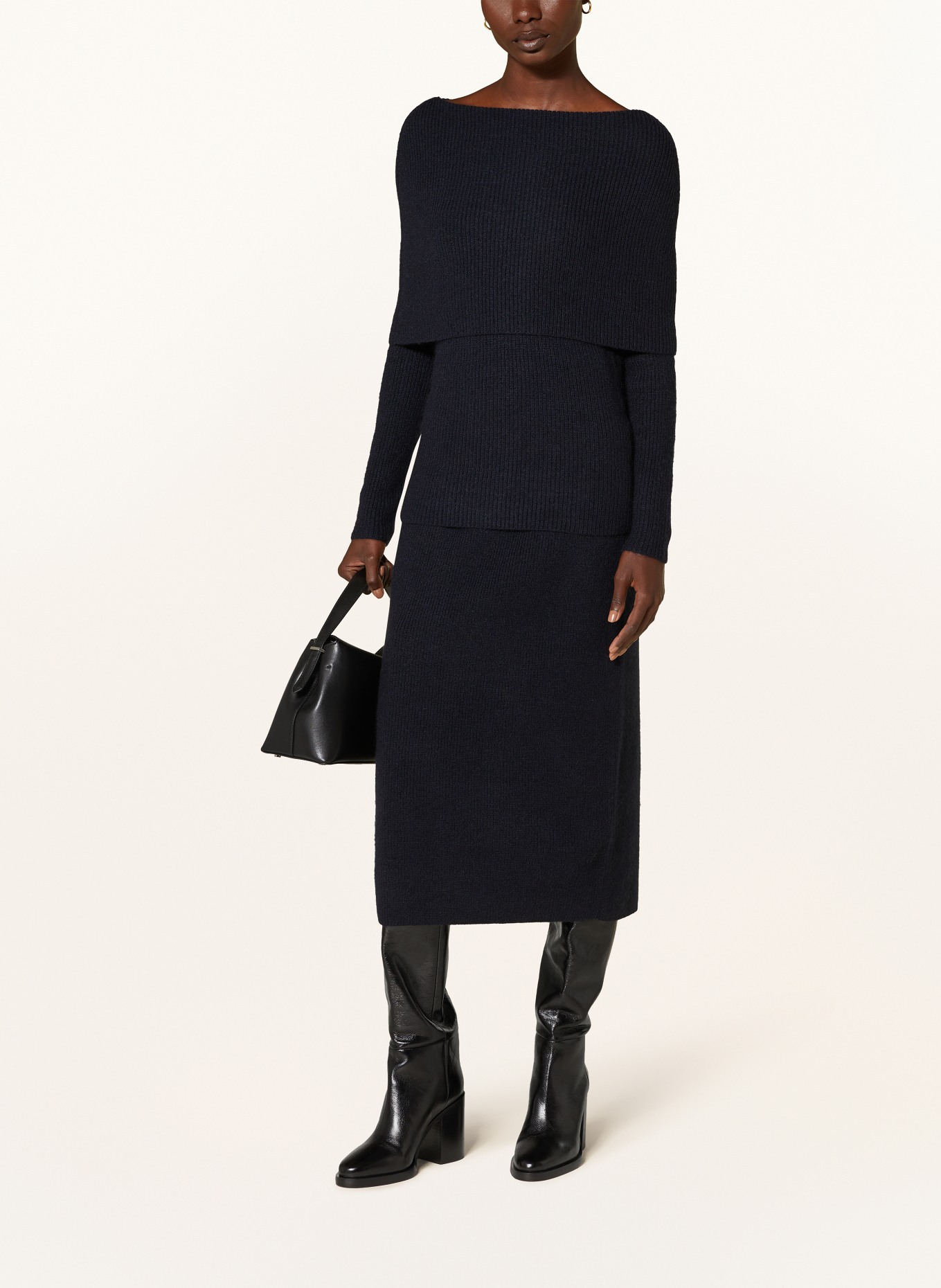 FABIANA FILIPPI Sweter: GRANATOWY