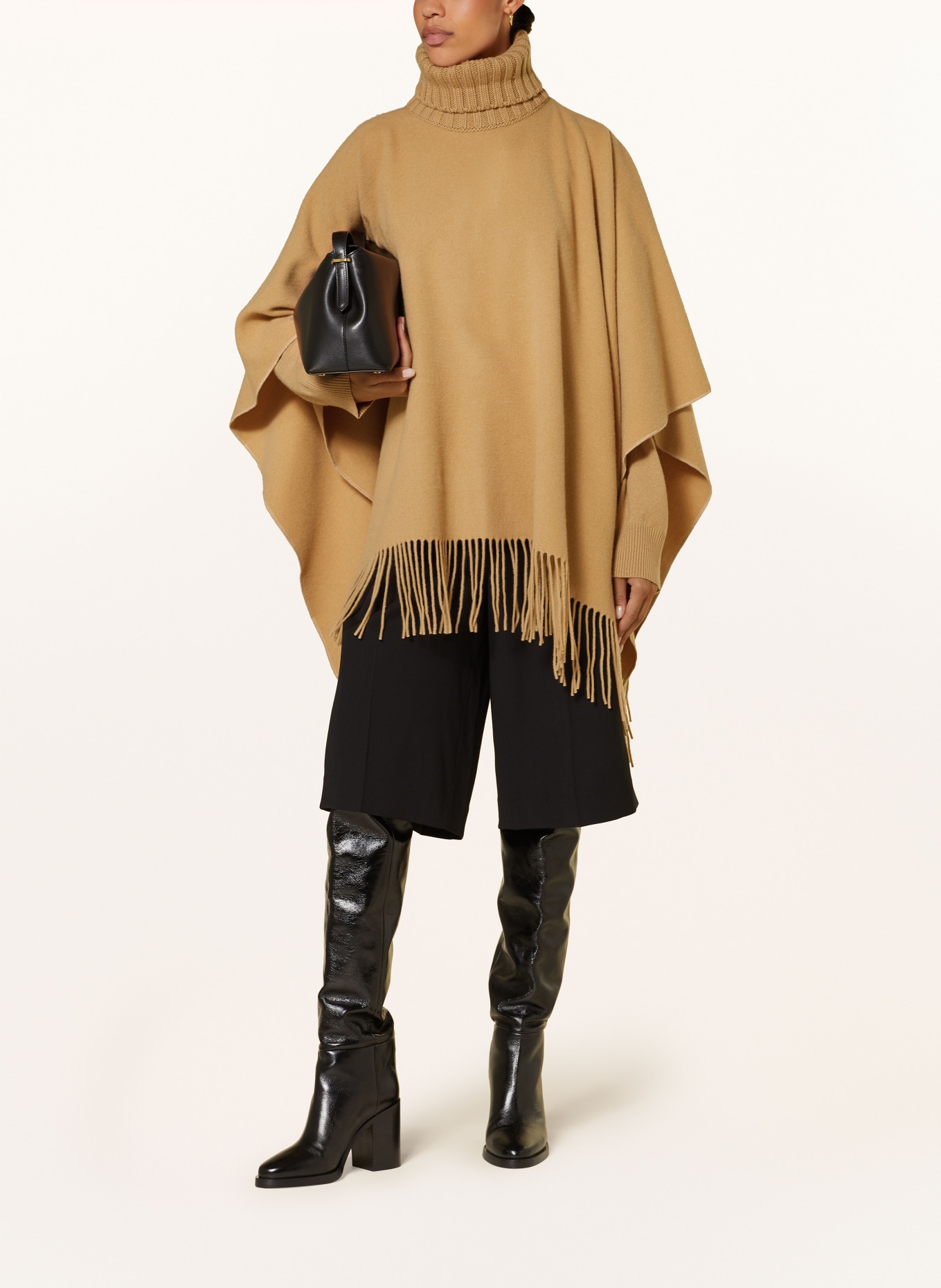 FABIANA FILIPPI Poncho in camel