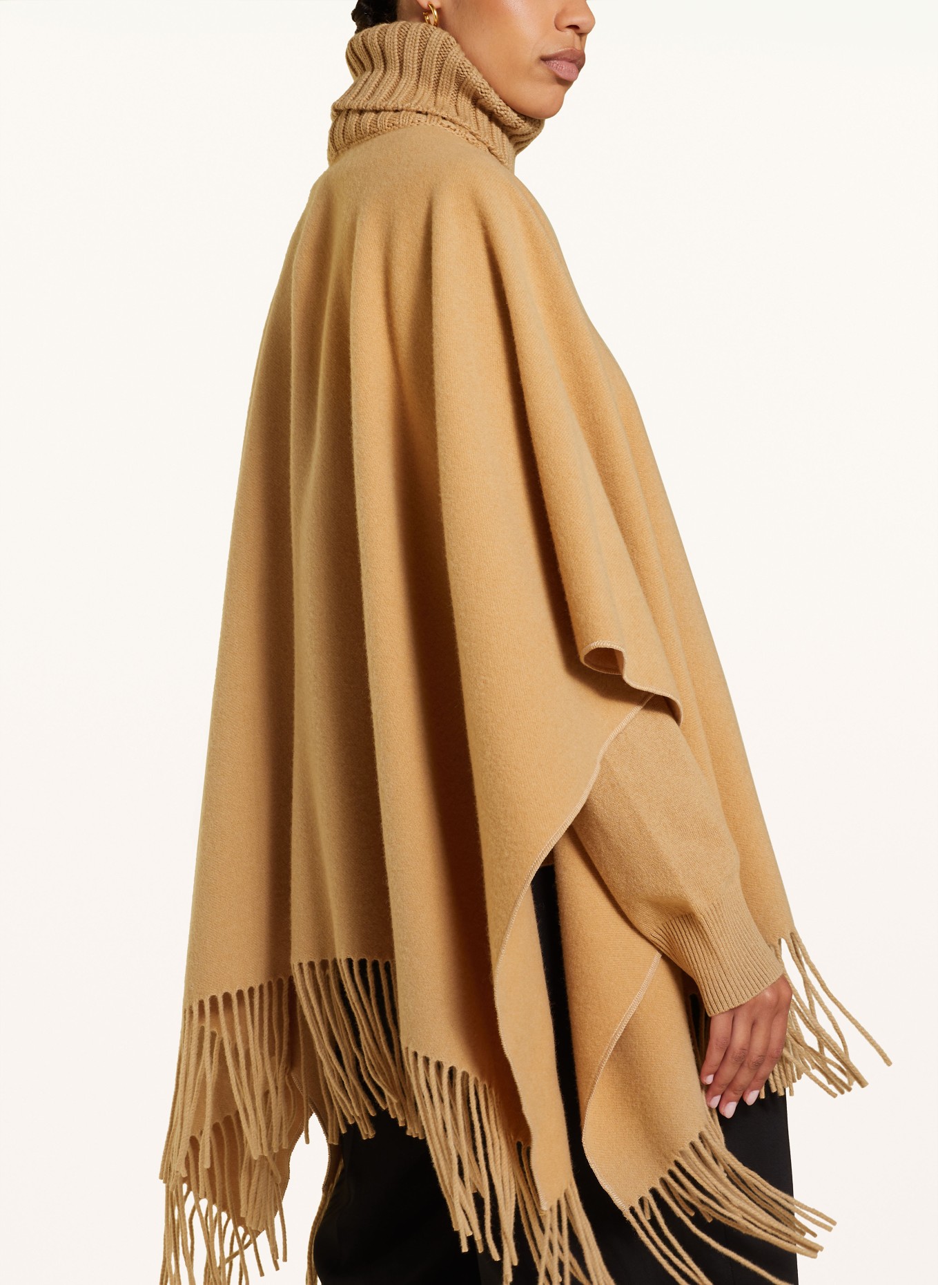 FABIANA FILIPPI Poncho in camel