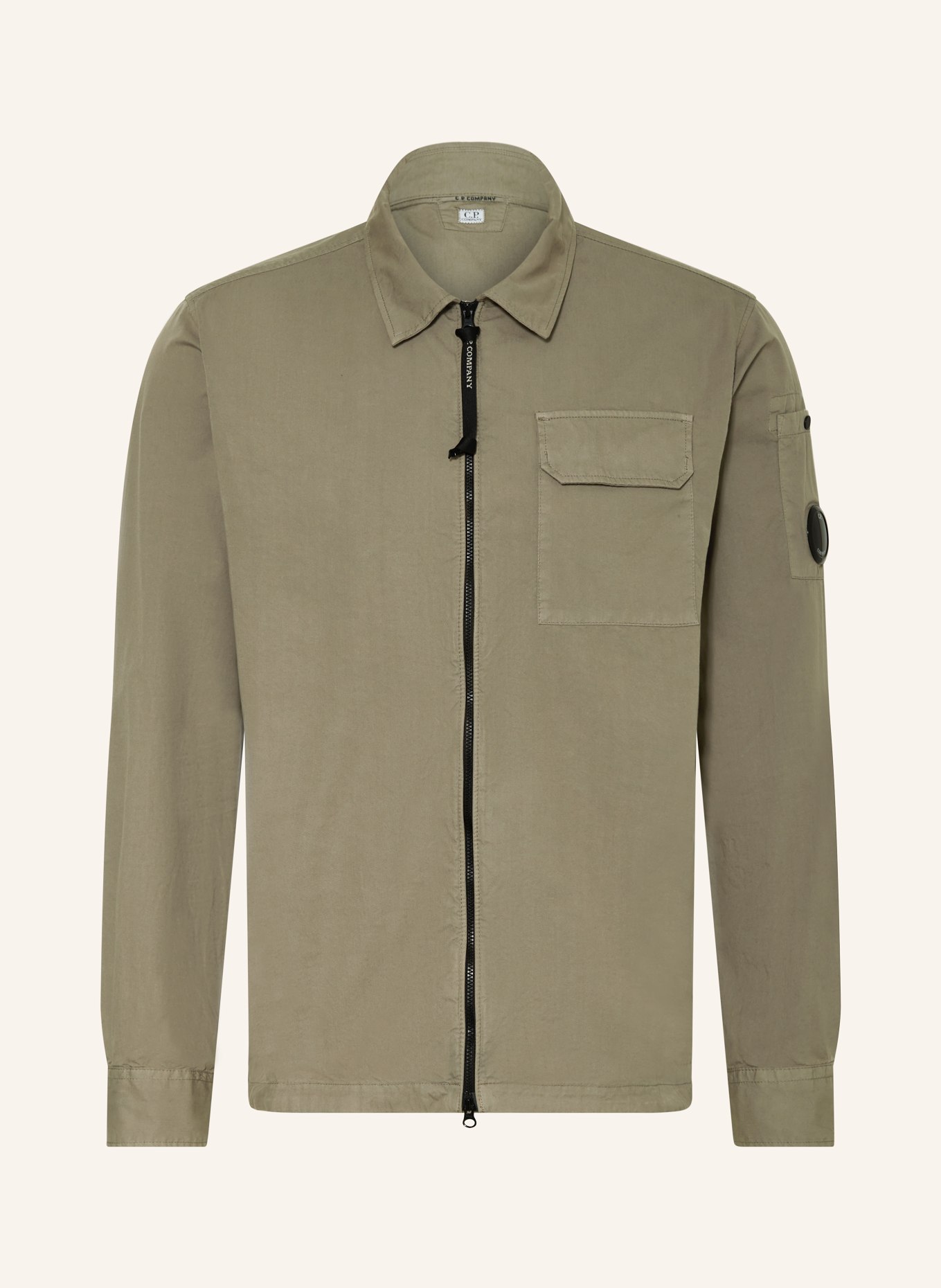 C.P. COMPANY Overshirt, Color: BROWN (Image 1)