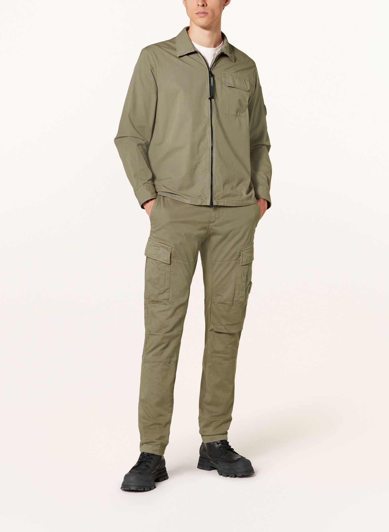 C.P. COMPANY Overshirt, Color: BROWN (Image 2)