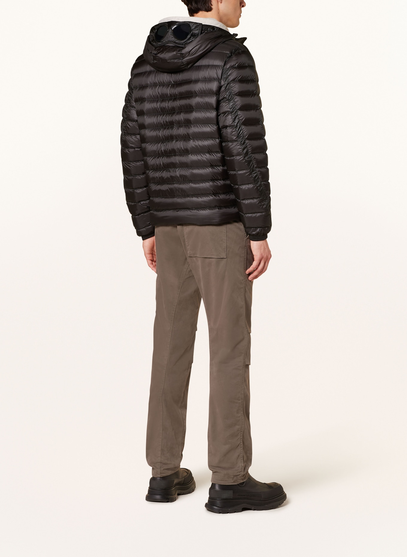 C.P. COMPANY Down jacket, Color: BLACK (Image 3)