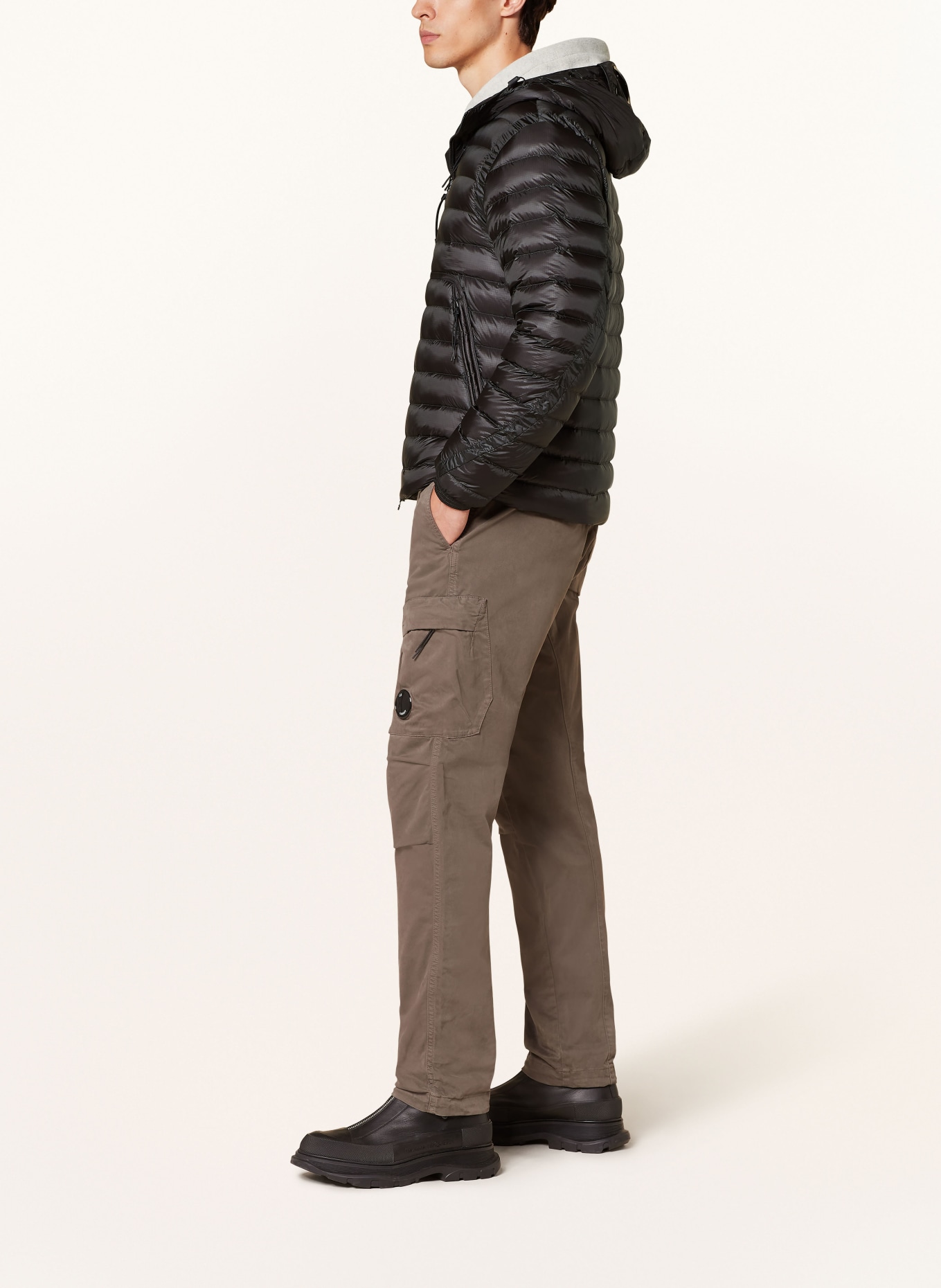 C.P. COMPANY Down jacket, Color: BLACK (Image 4)