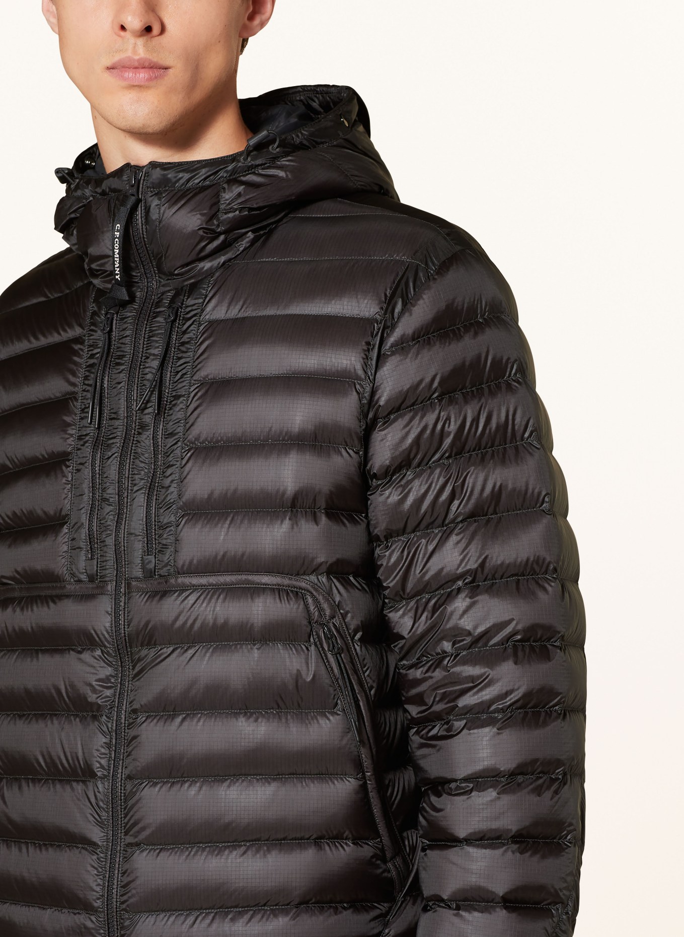 C.P. COMPANY Down jacket, Color: BLACK (Image 5)