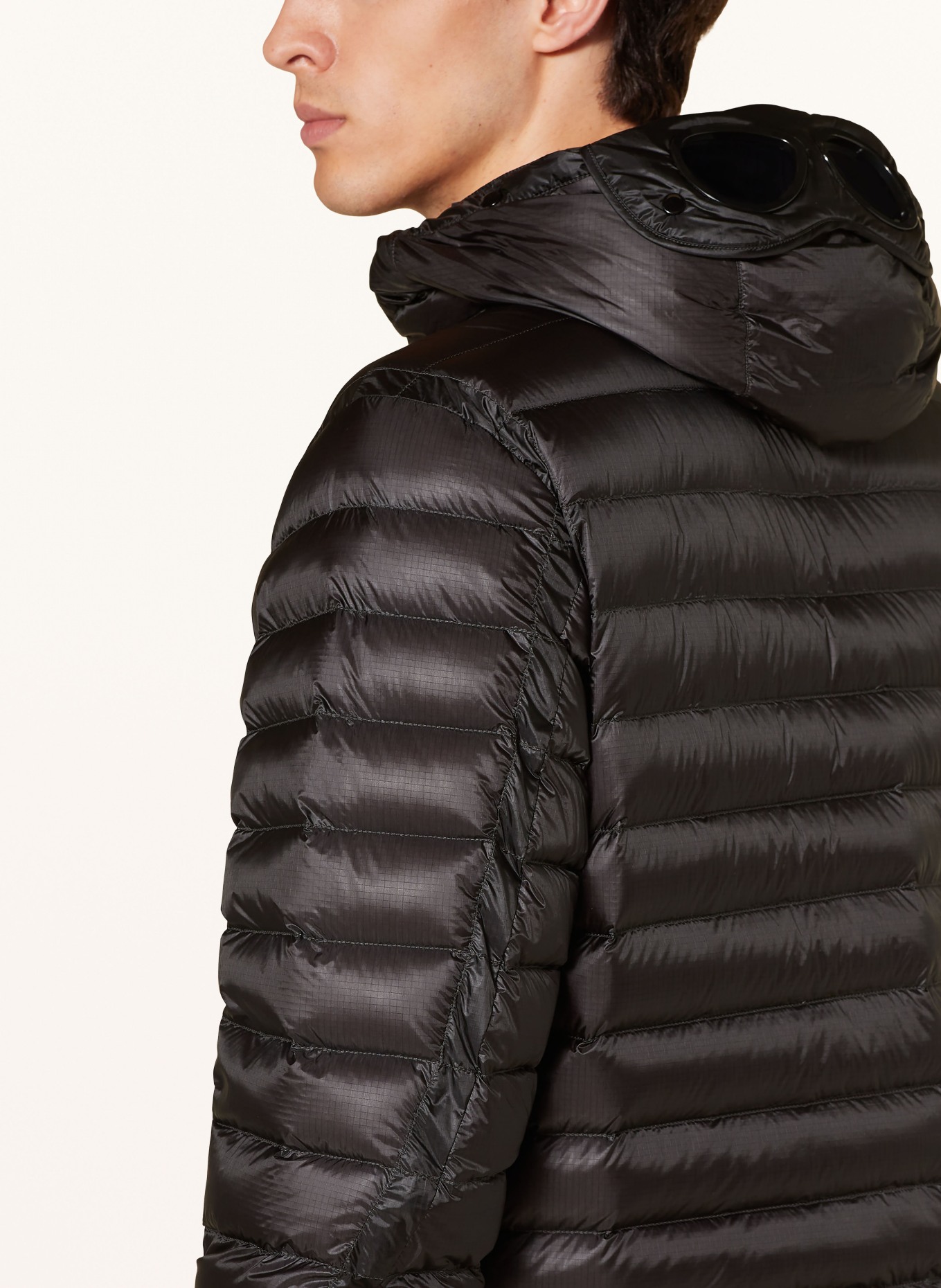 C.P. COMPANY Down jacket, Color: BLACK (Image 6)