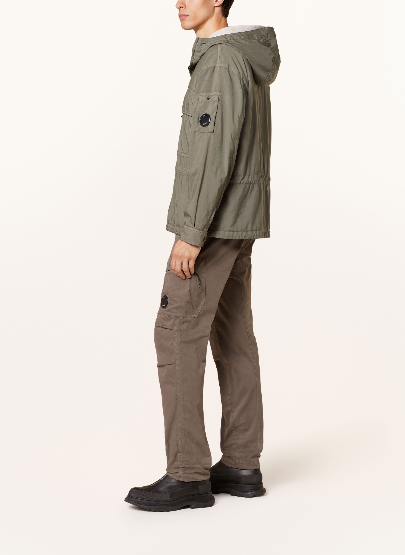 C.P. COMPANY Field jacket TAYLON P, Color: KHAKI (Image 4)