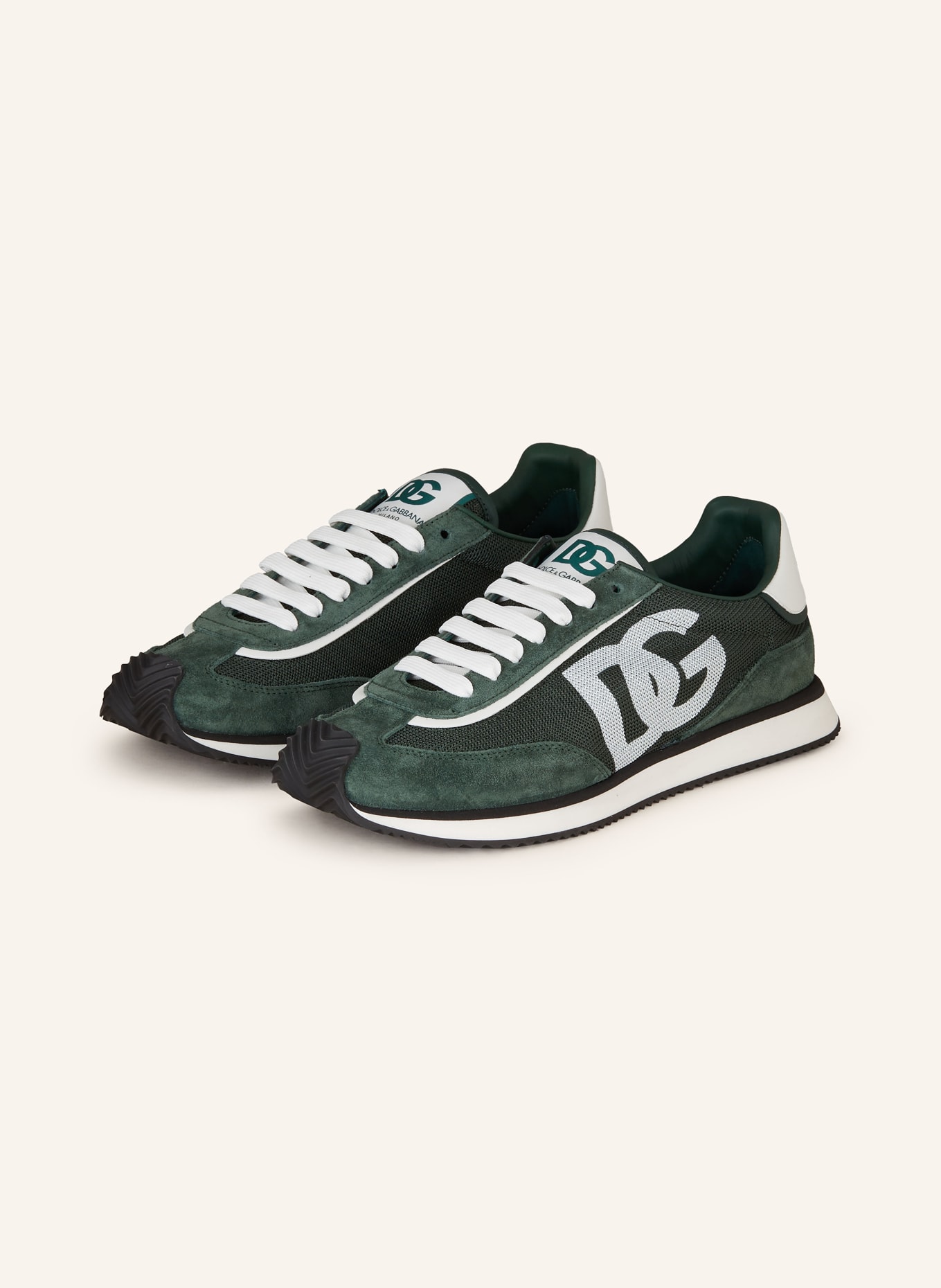 Green dolce and gabbana sneakers top