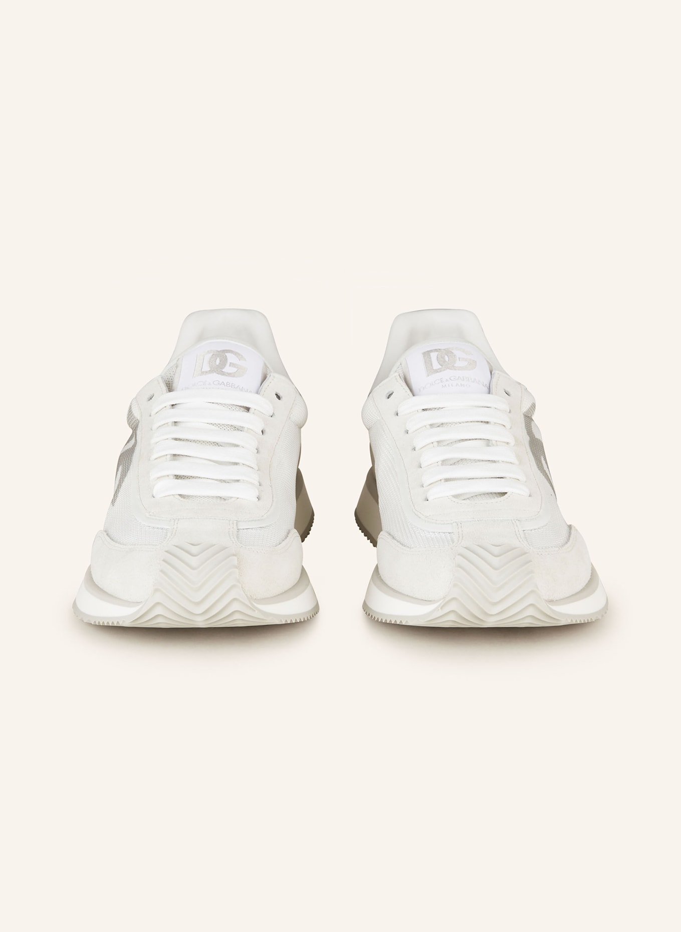 DOLCE & GABBANA Sneaker DRAGON: WIT