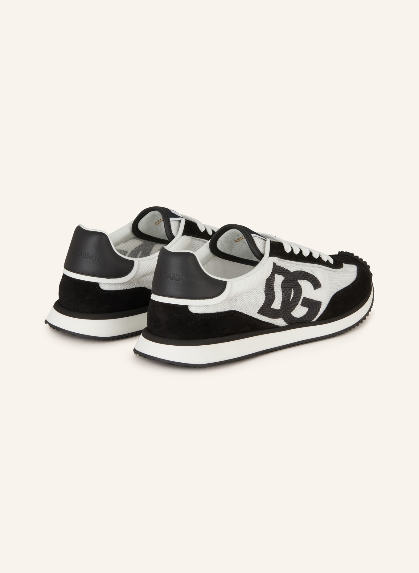 DOLCE & GABBANA Sneakers DRAGON: BLACK/ WHITE (Image 2)