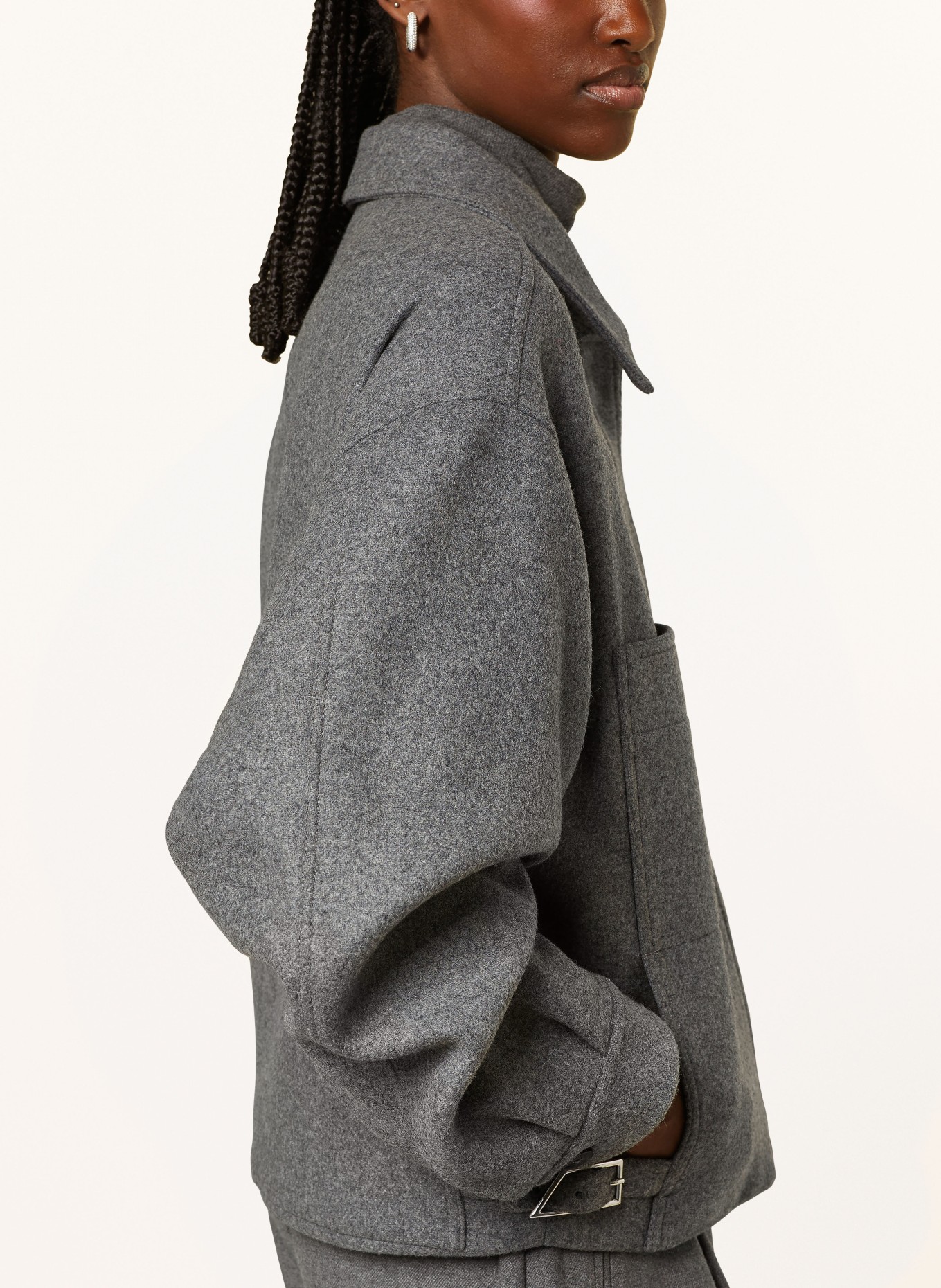 CLOSED Jacket, Color: DARK GRAY (Image 4)